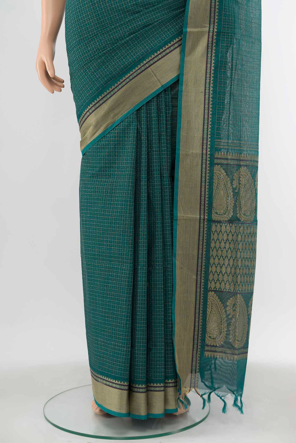 pleats pallu