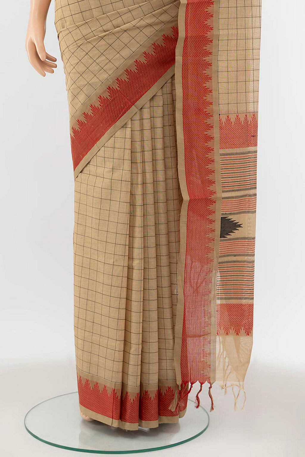 pleats pallu