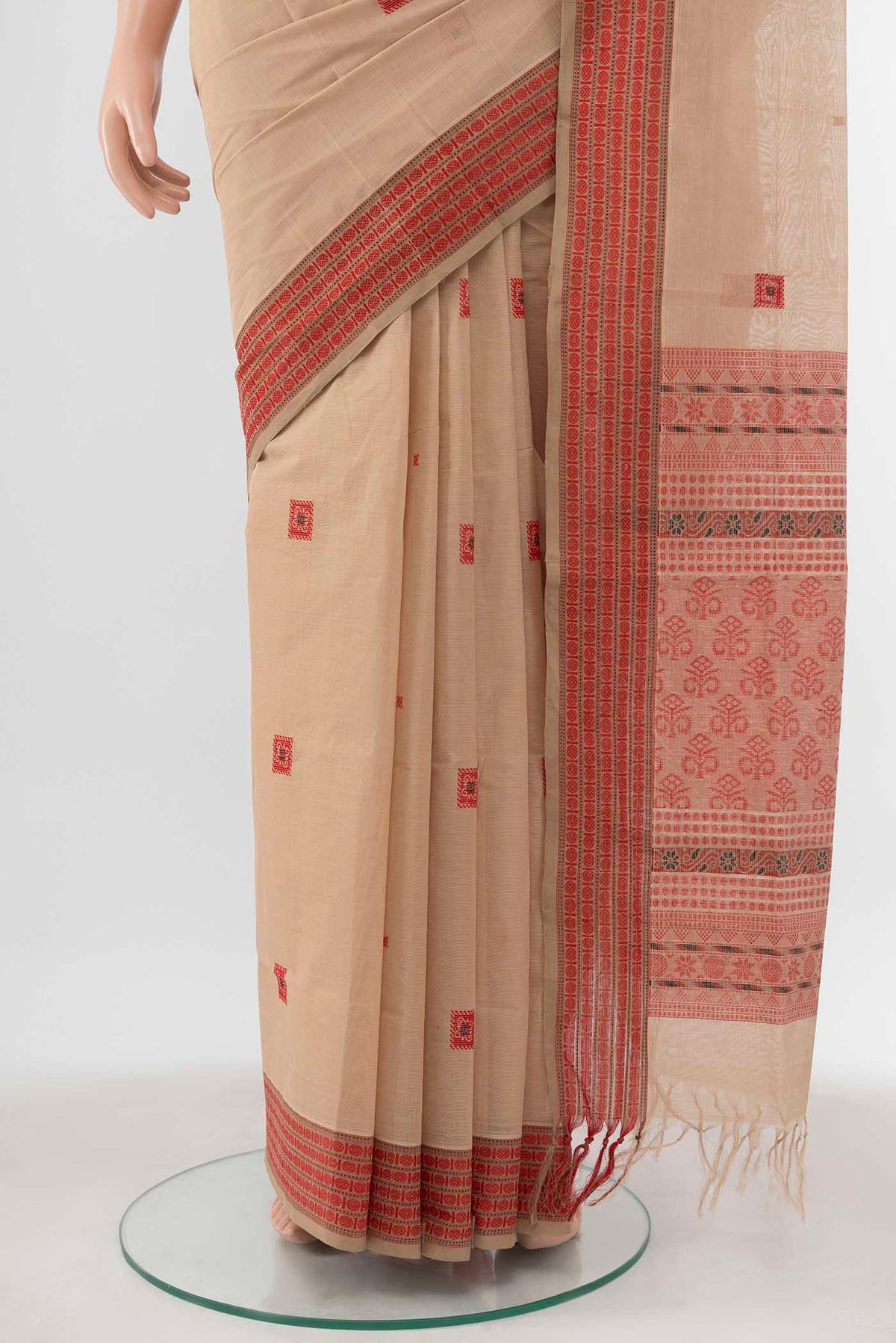 pleats pallu