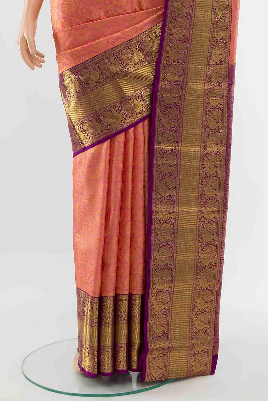 pleats pallu