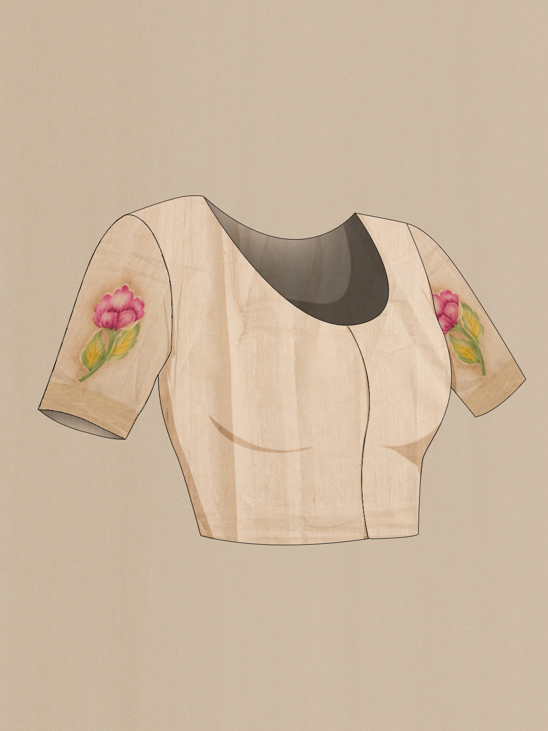 blouse closeup