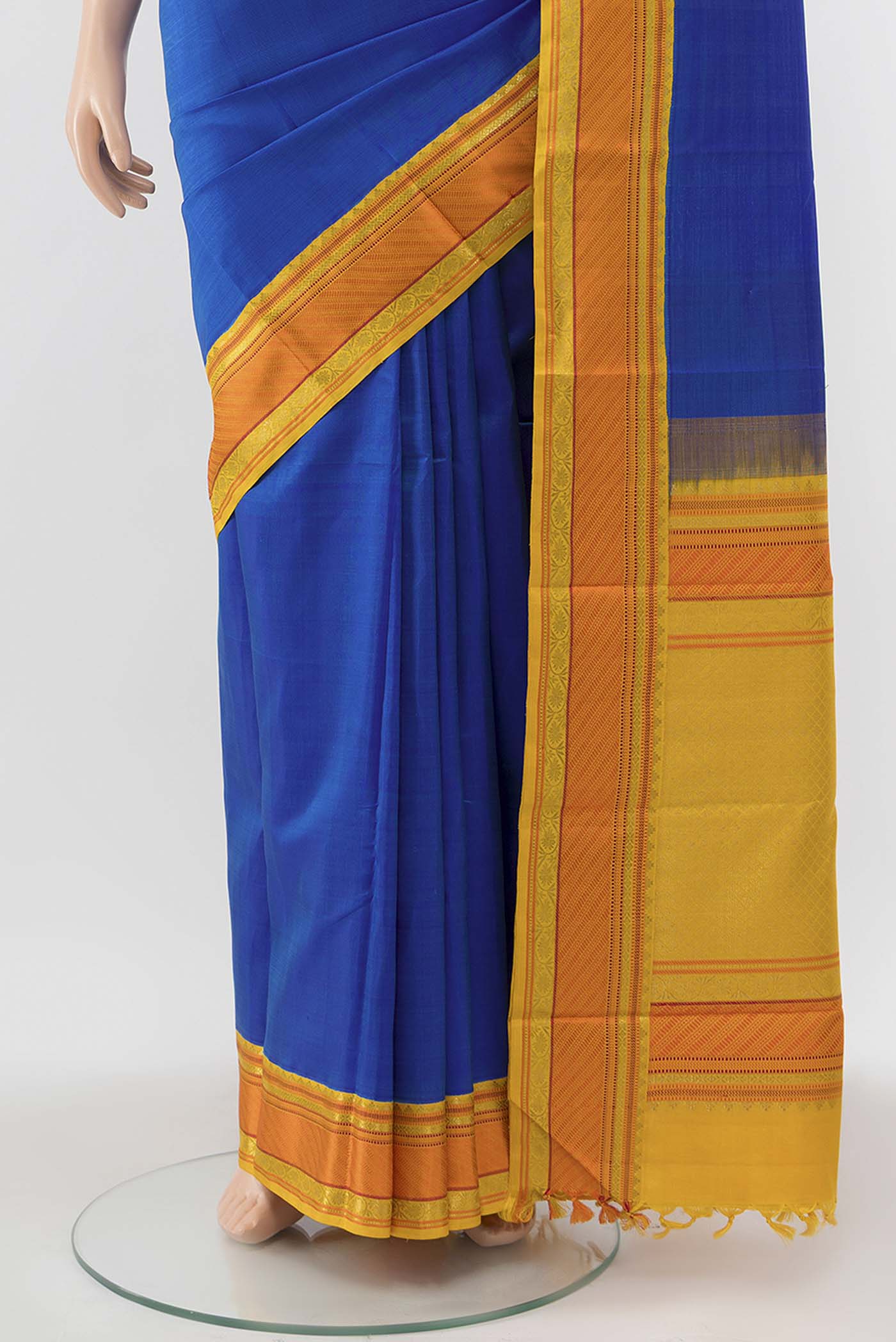 pleats pallu