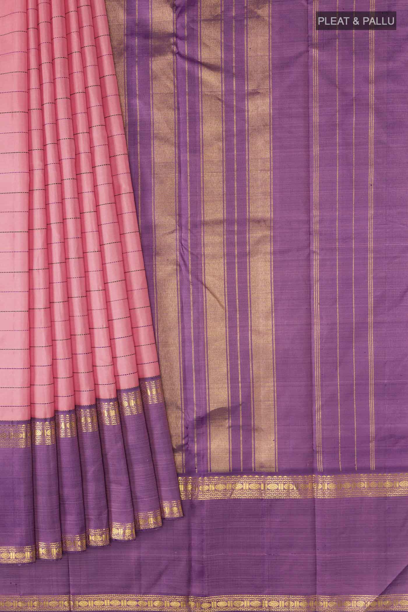 pleats pallu