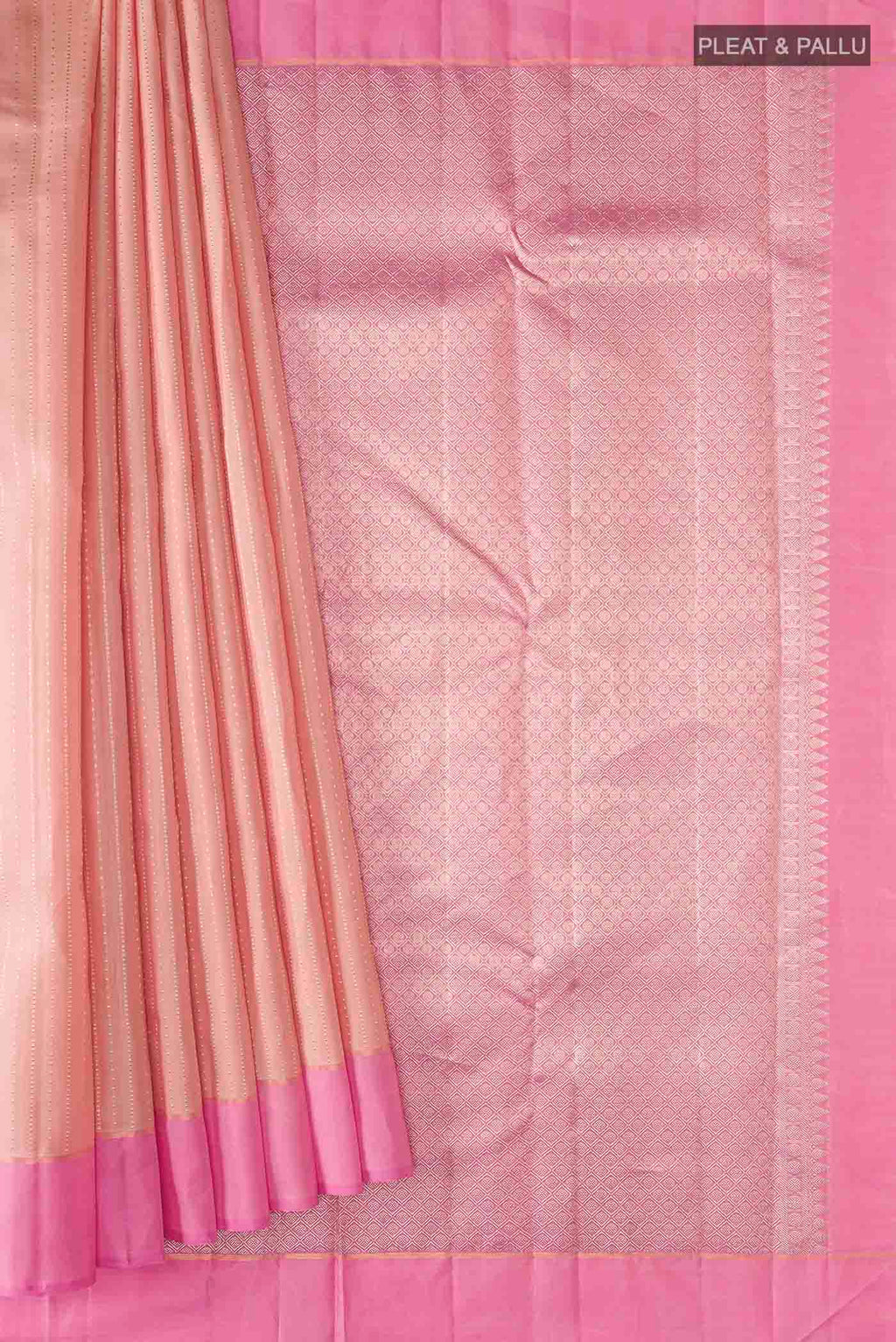 pleats pallu