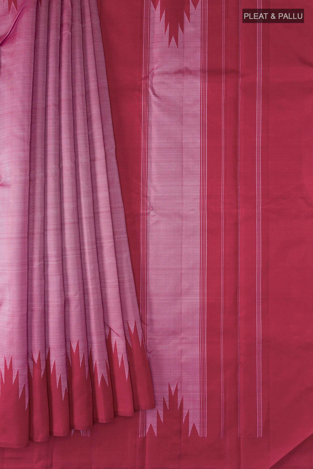 pleats pallu