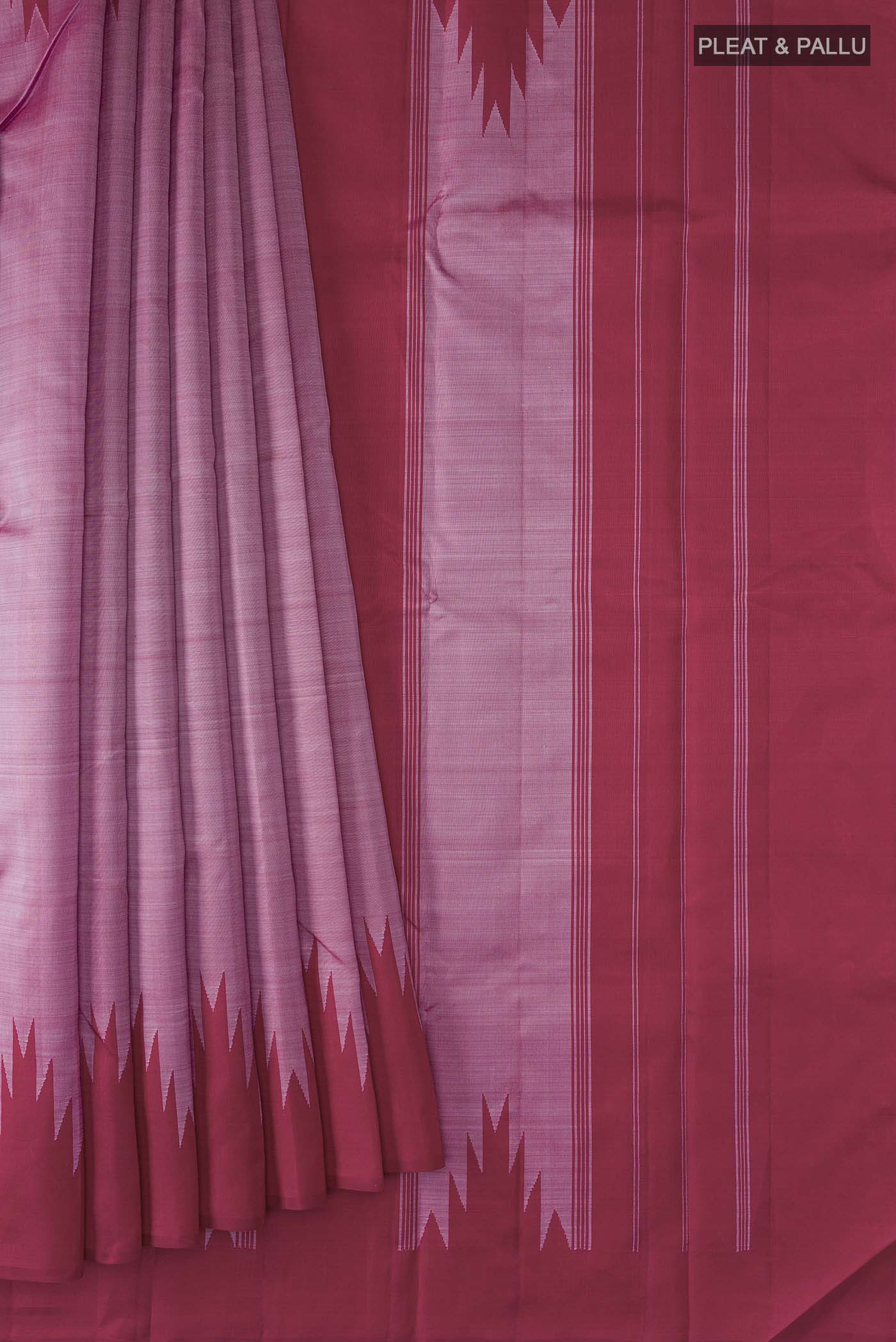 pleats pallu