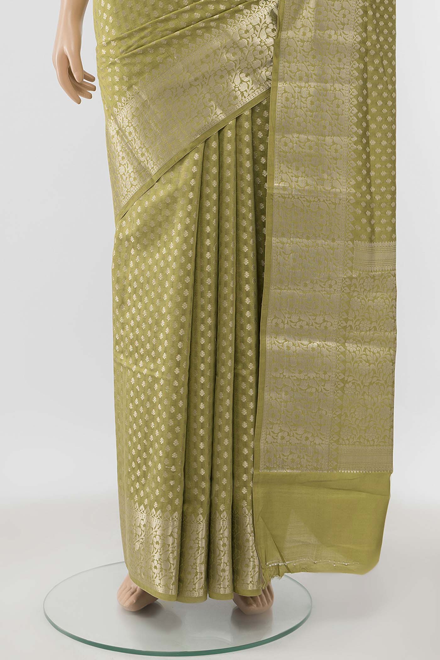 pleats pallu