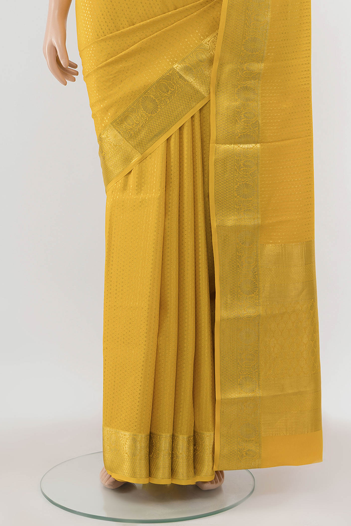 pleats pallu