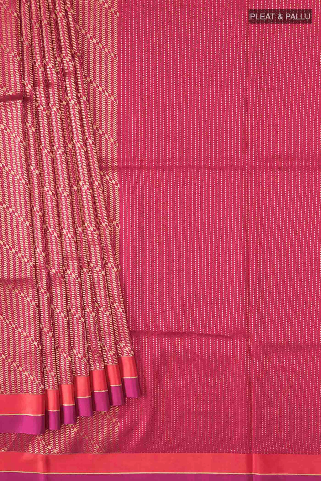 pleats pallu