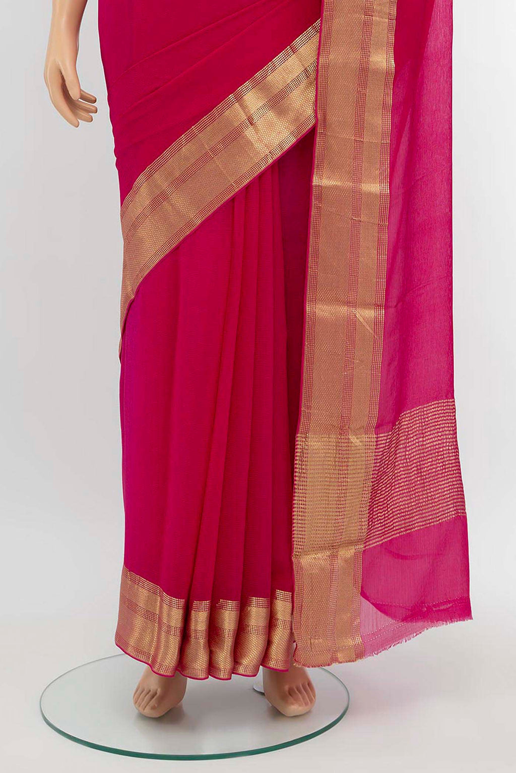pleats pallu