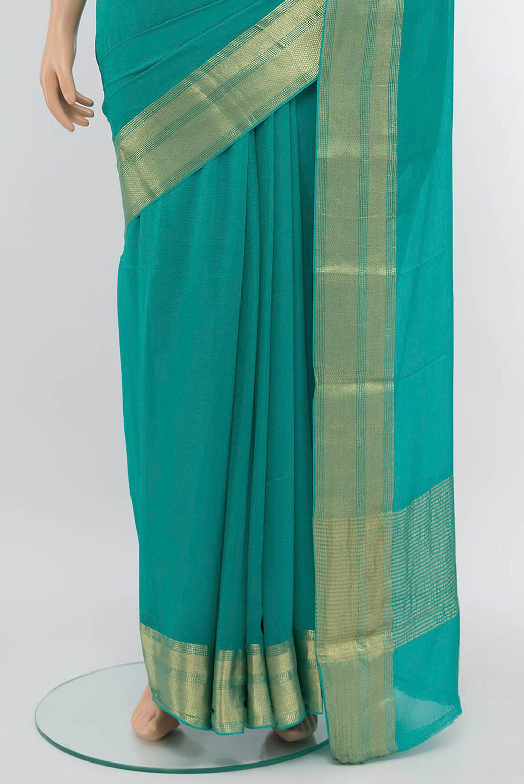 pleats pallu