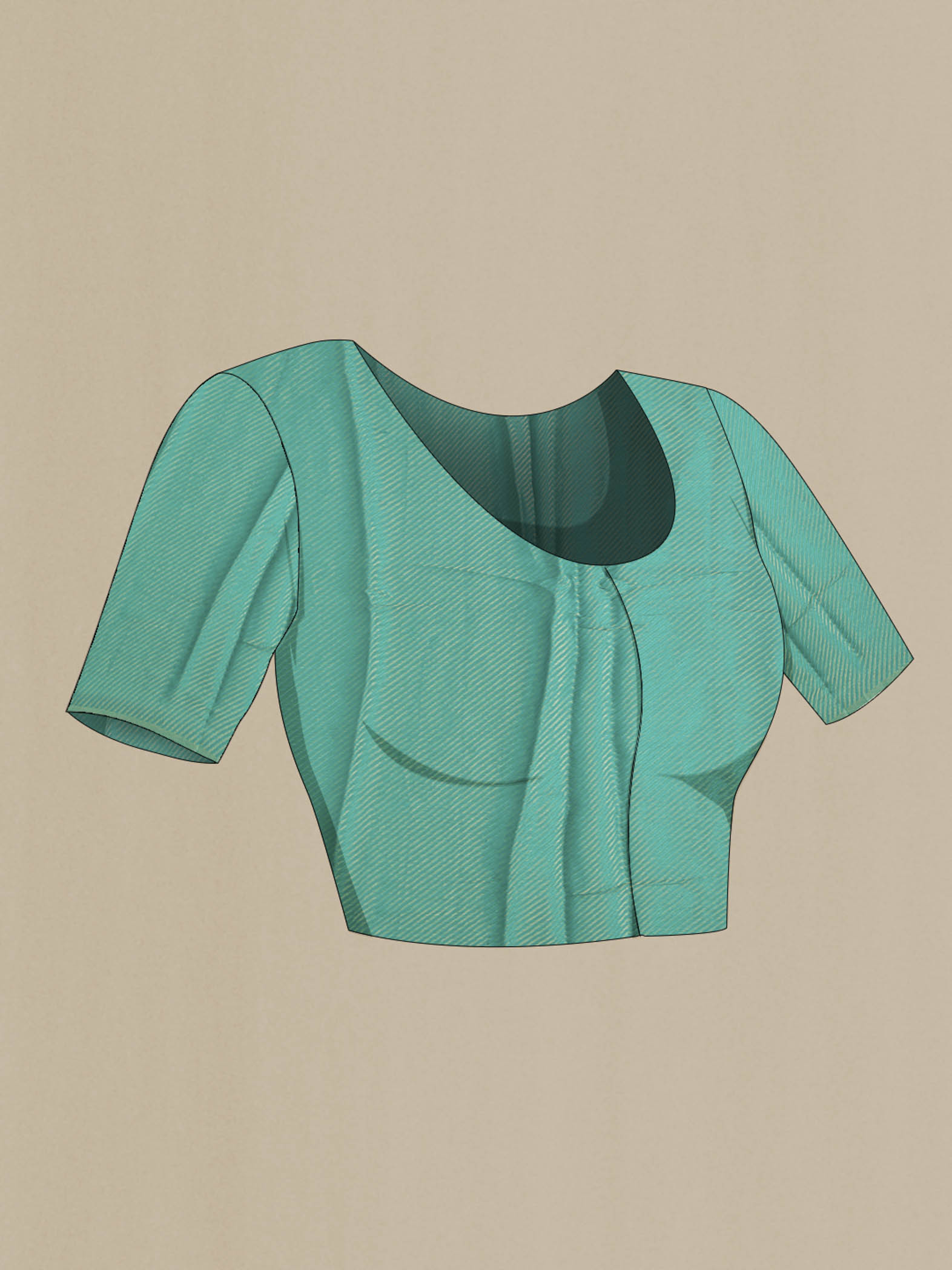 blouse closeup