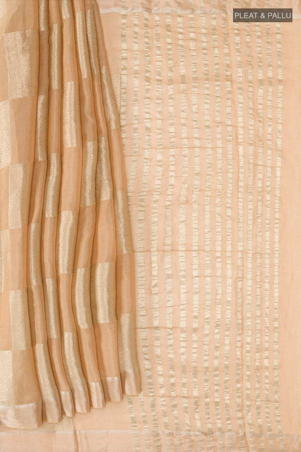 pleats pallu
