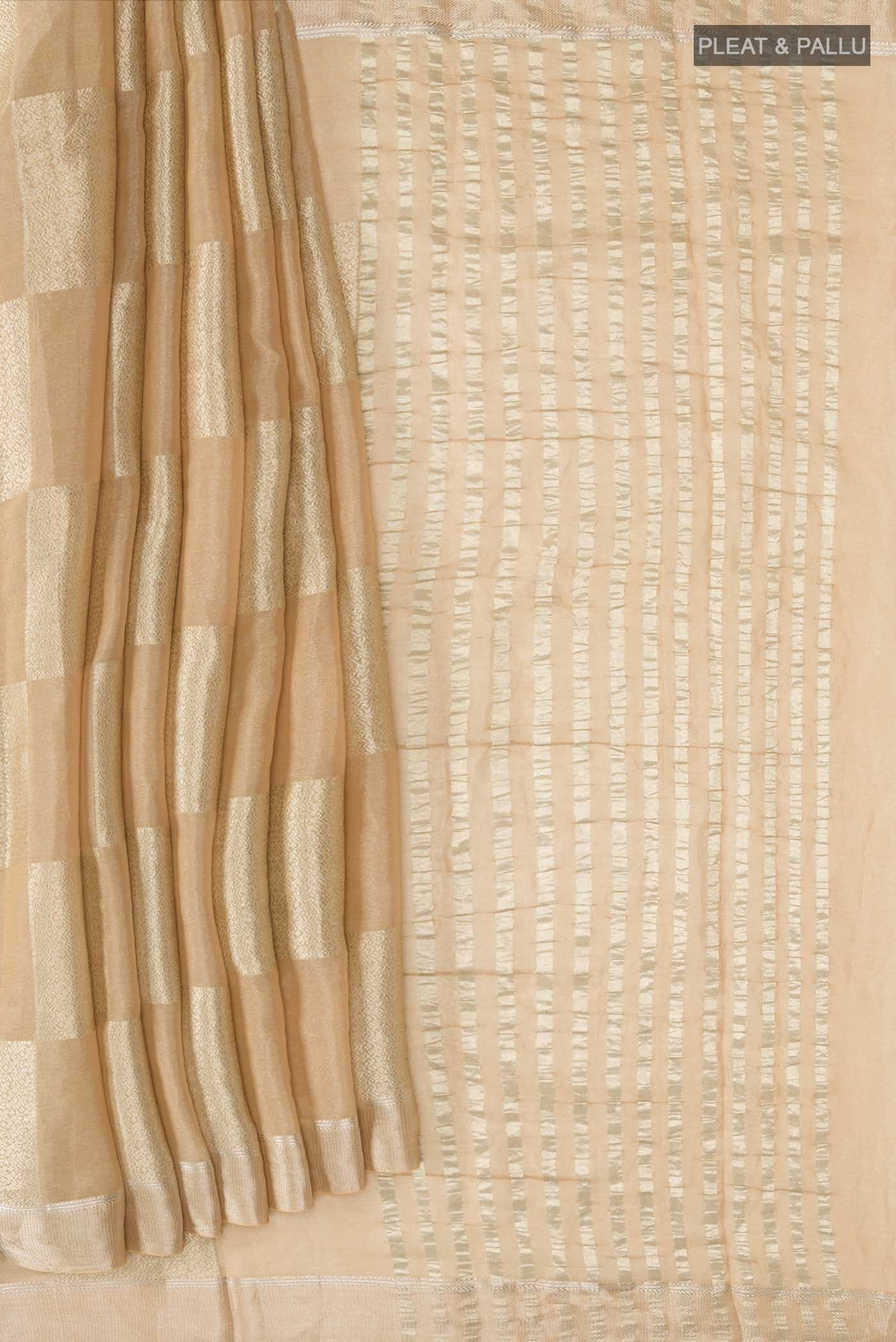 pleats pallu