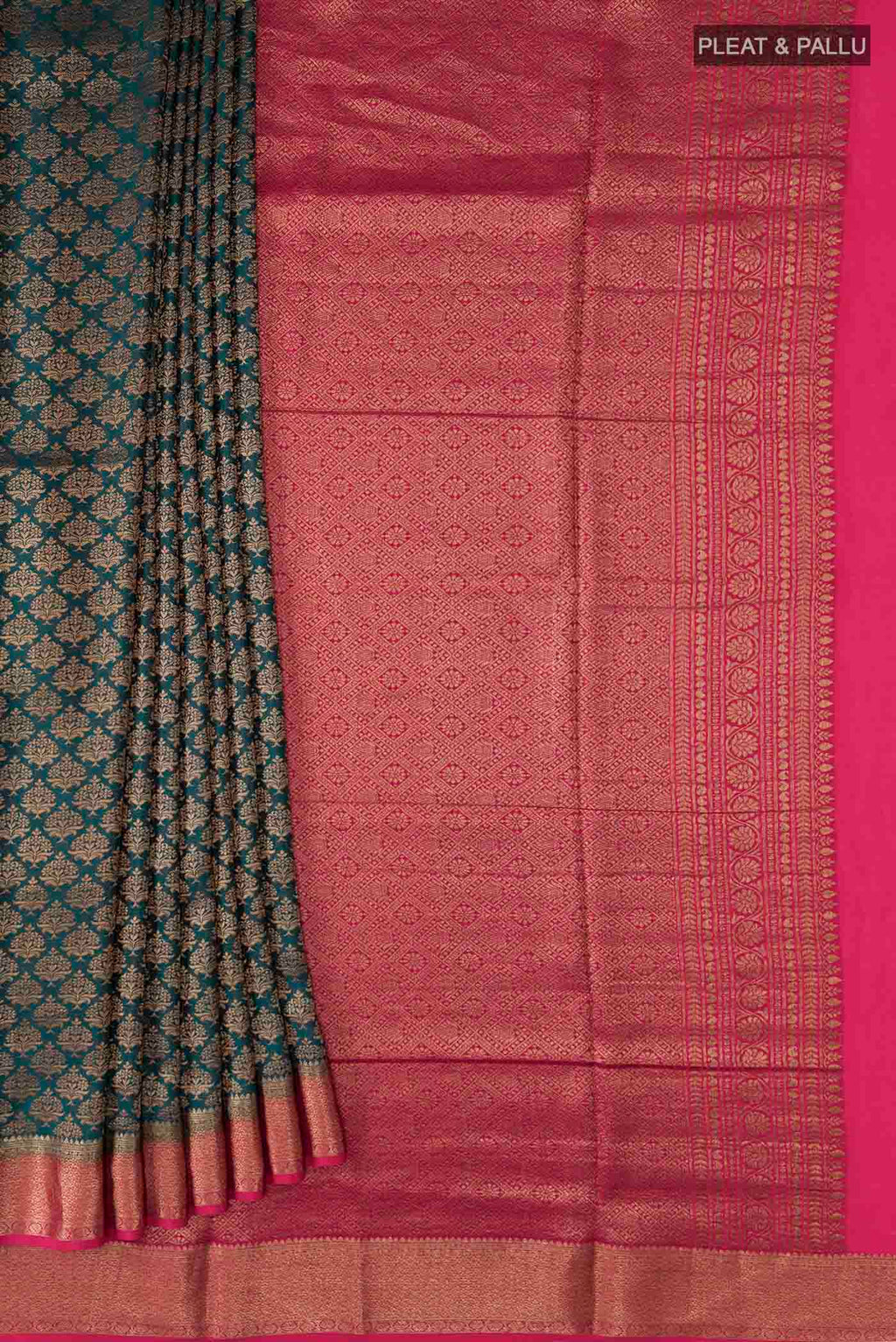 pleats pallu