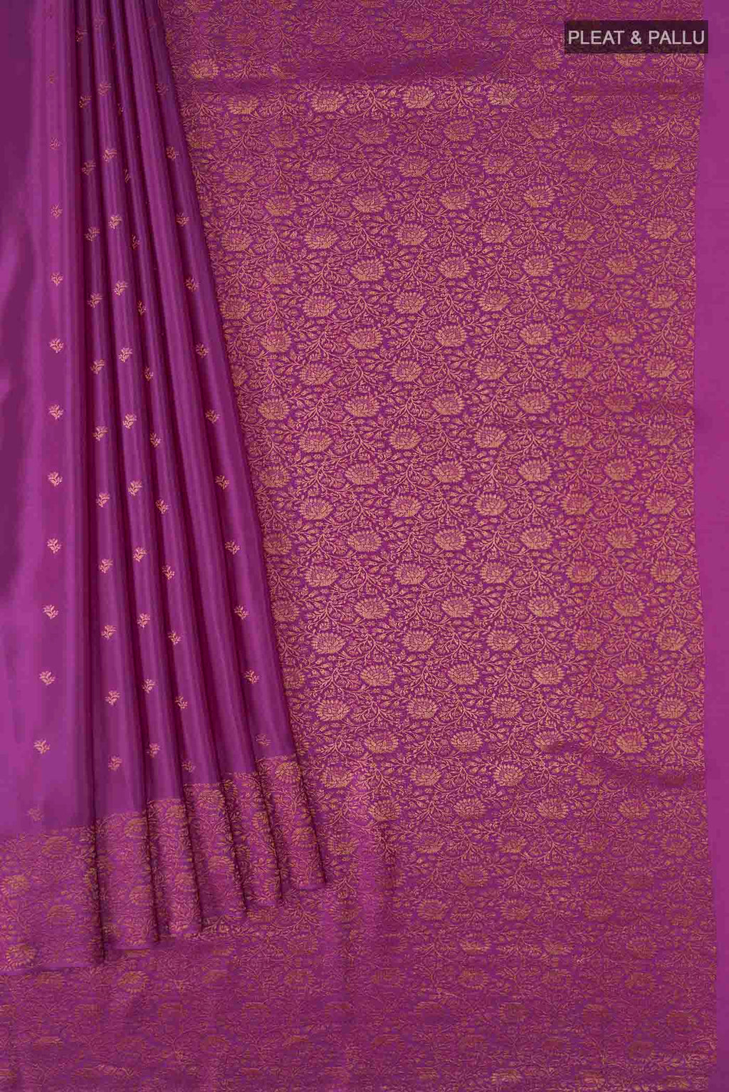 pleats pallu