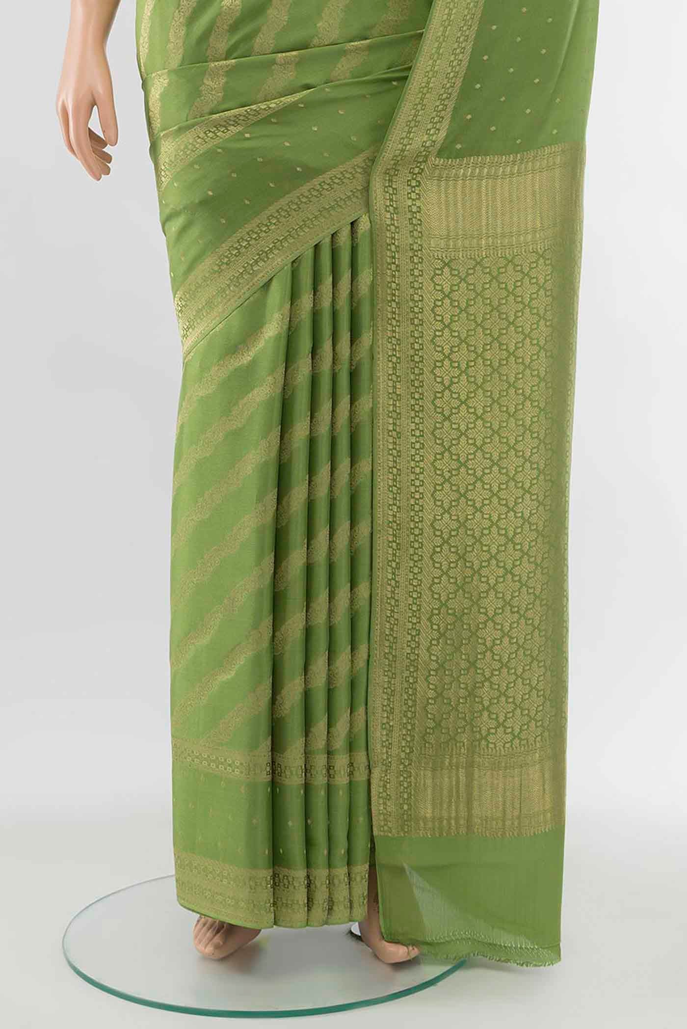 pleats pallu