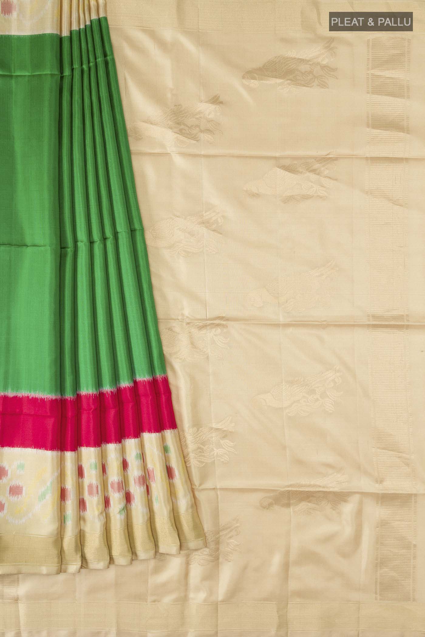 pleats pallu