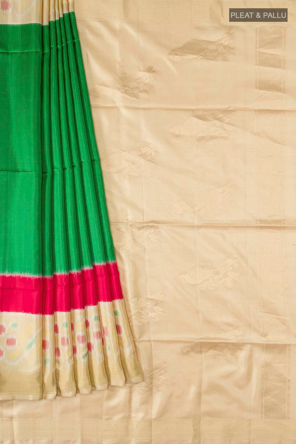 pleats pallu
