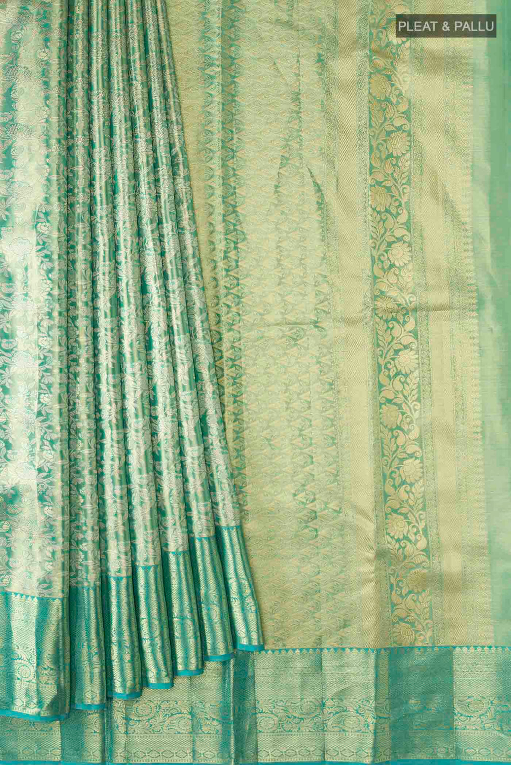 pleats pallu