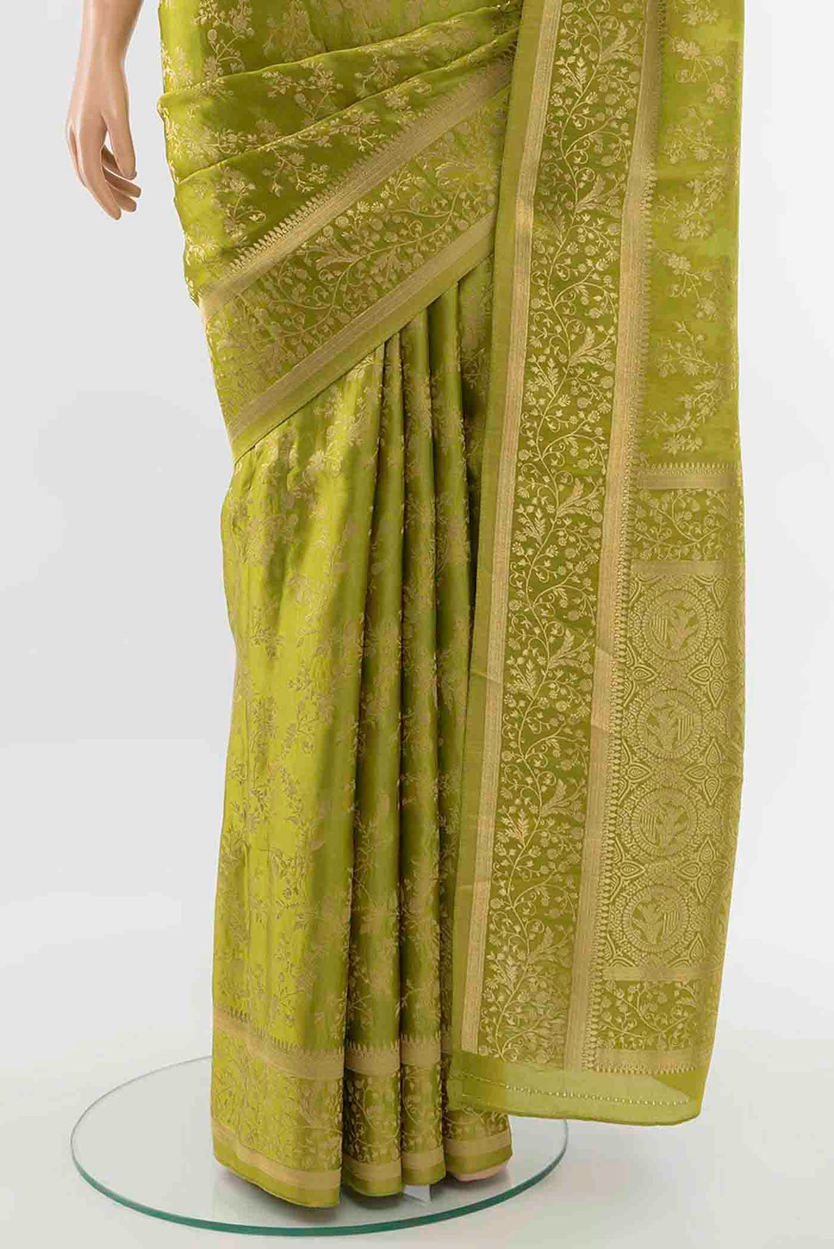 pleats pallu