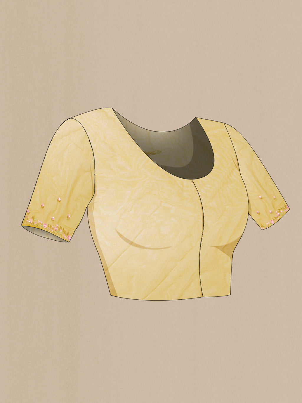 blouse closeup