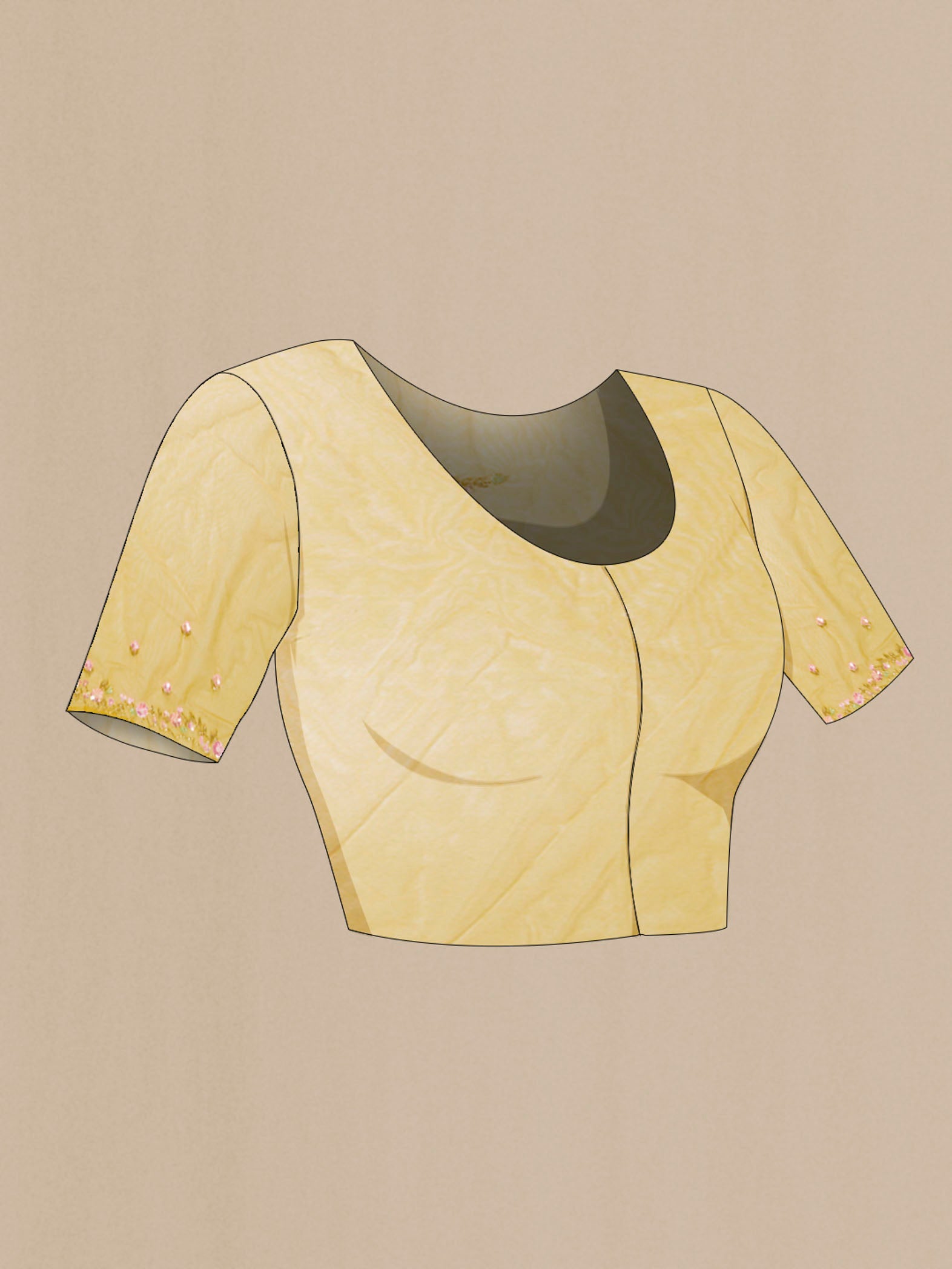 blouse closeup