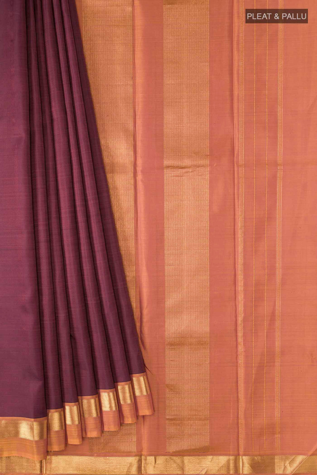 pleats pallu