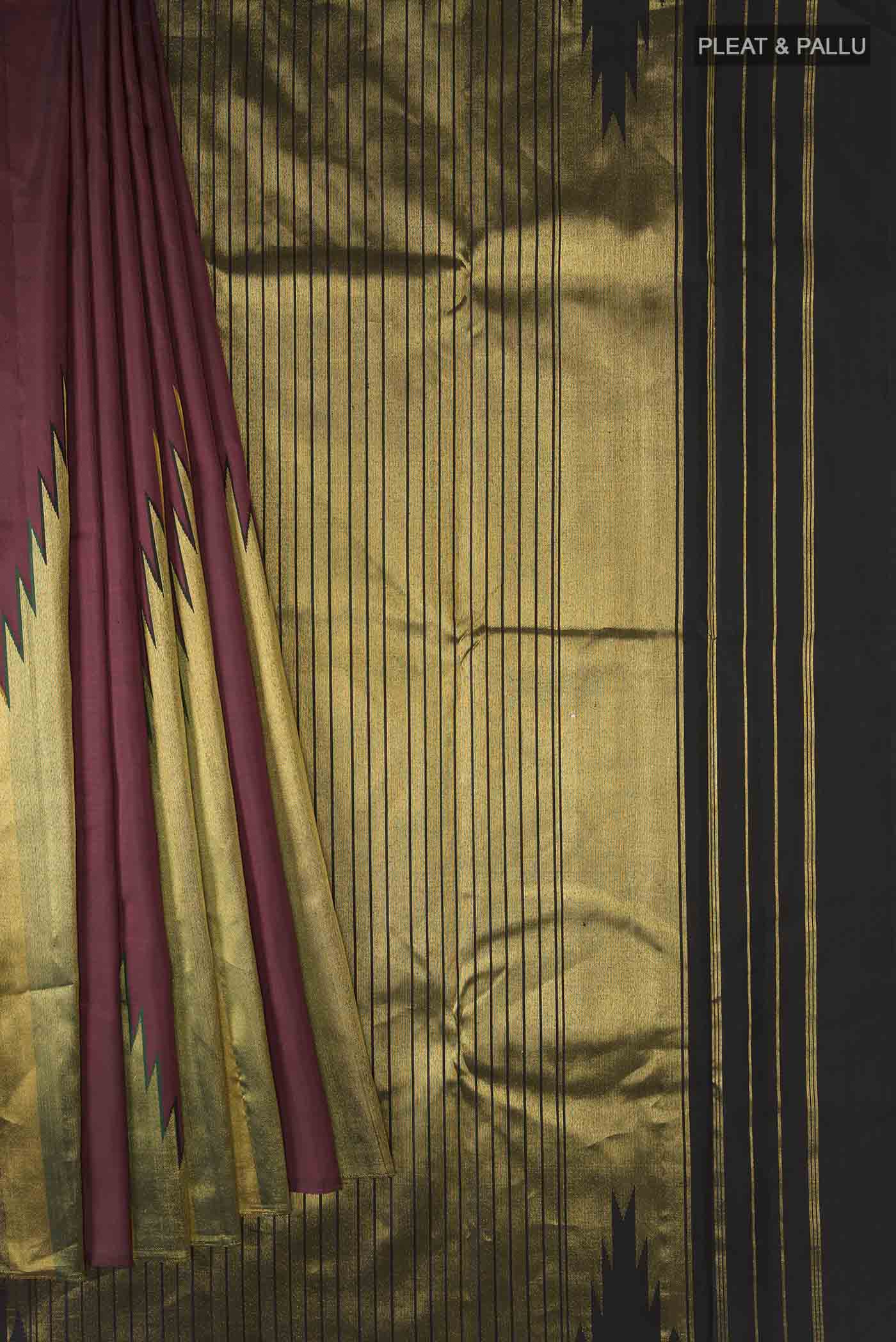 pleats pallu