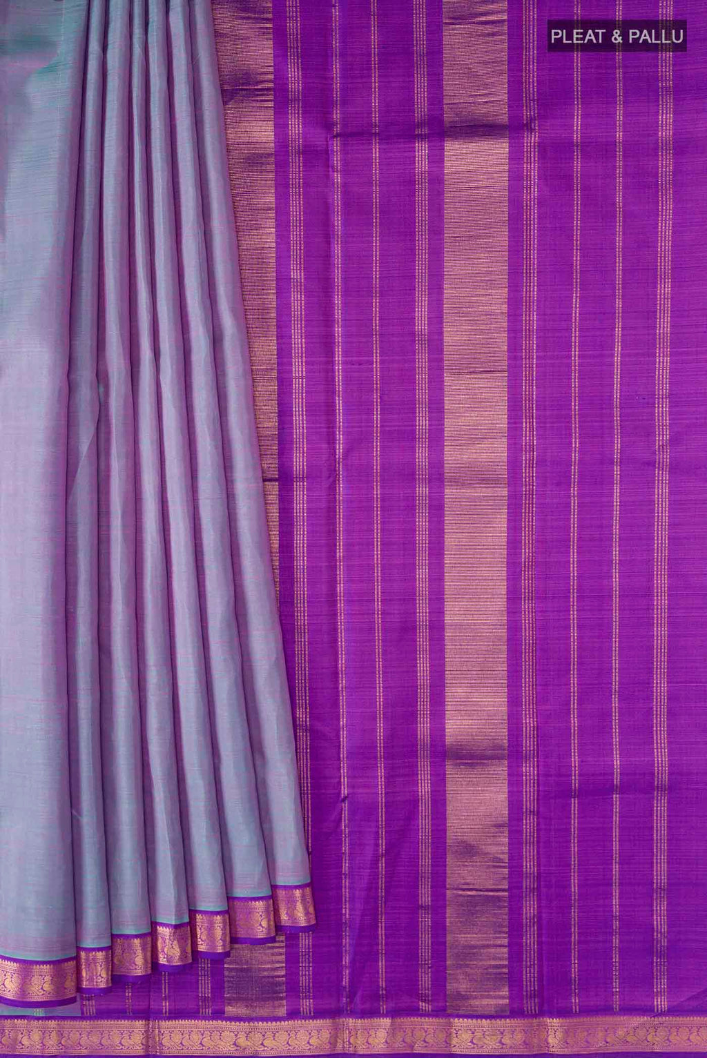 pleats pallu