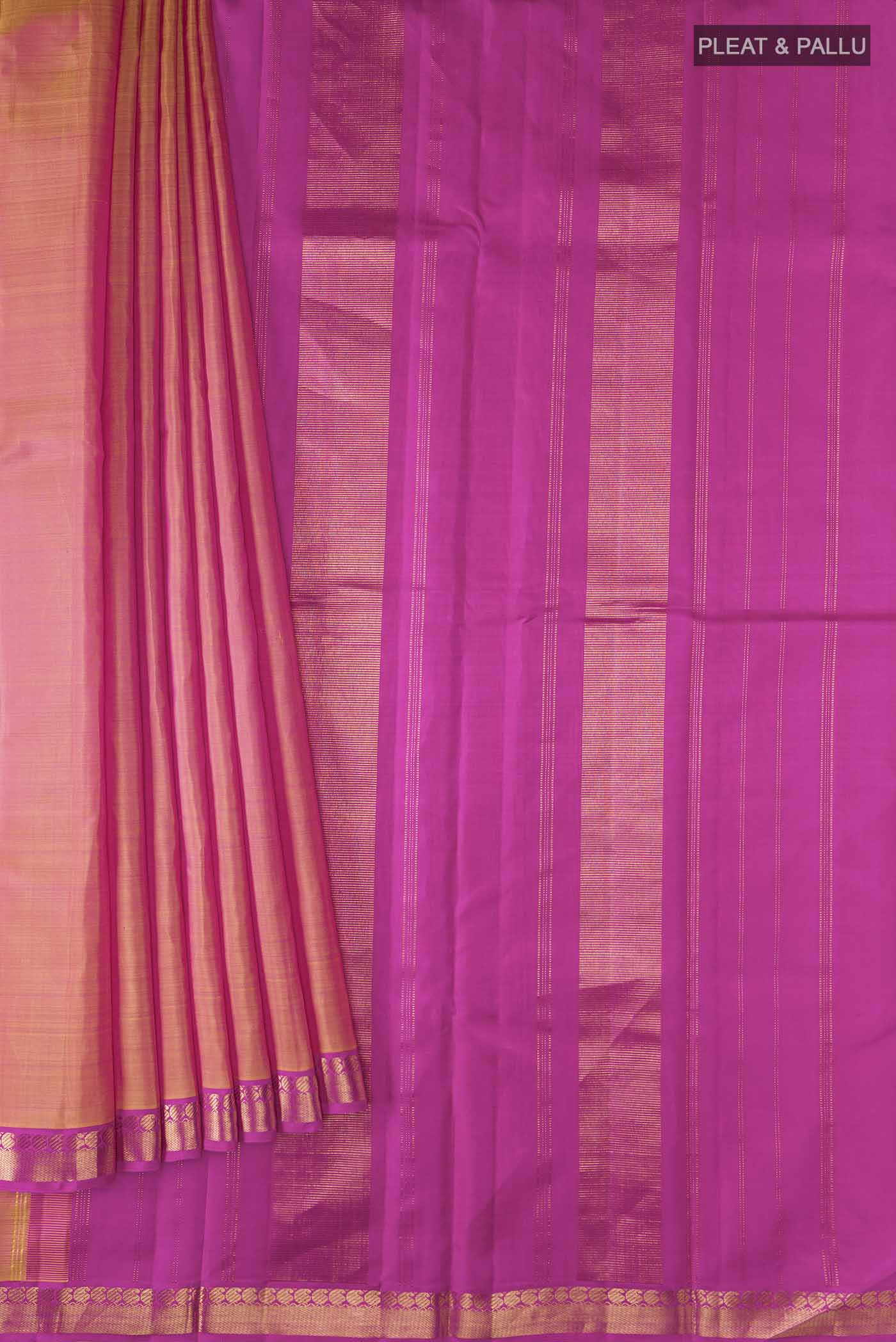pleats pallu