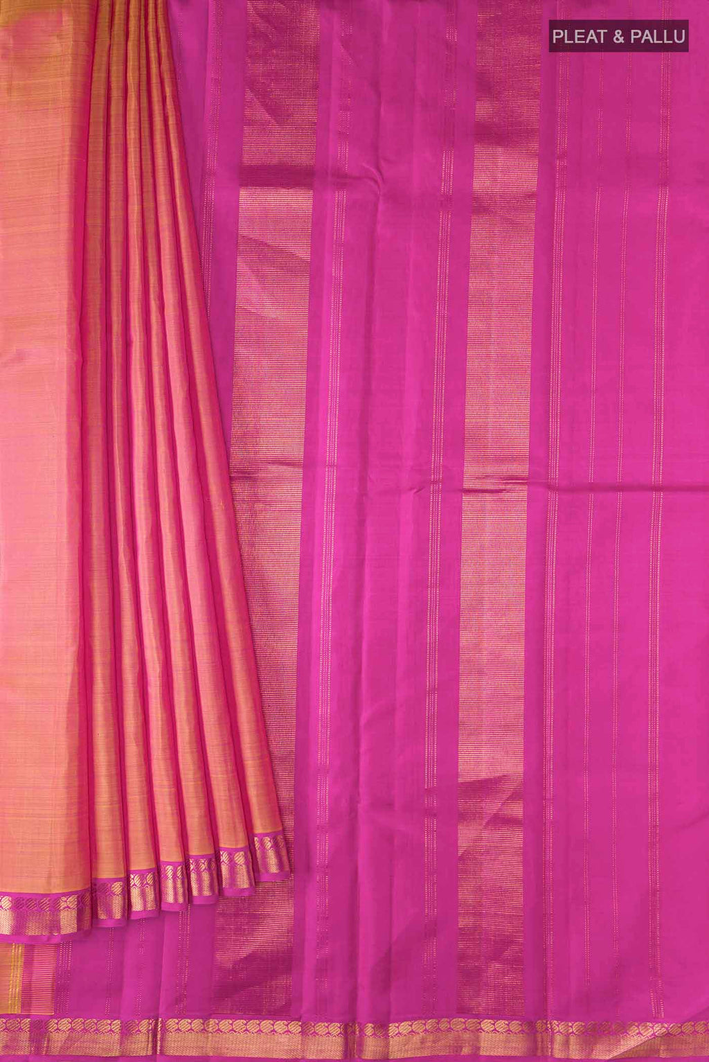 pleats pallu