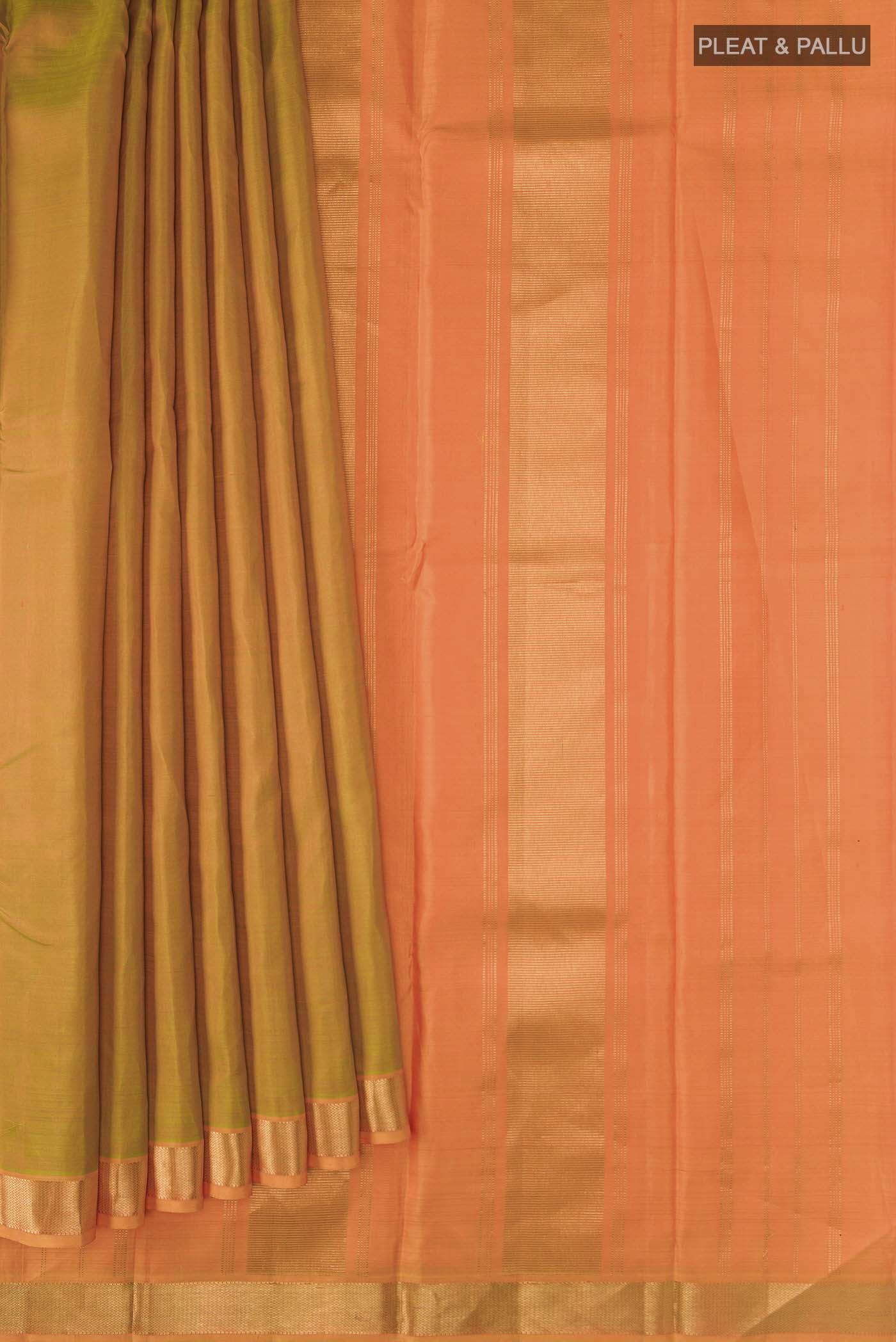 pleats pallu