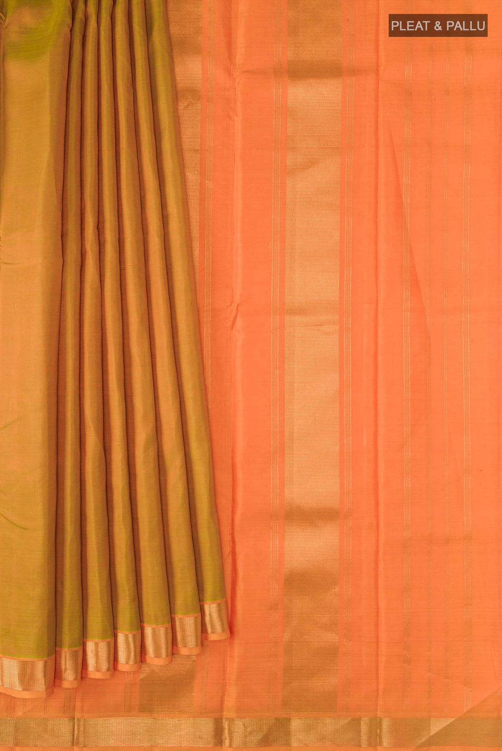 pleats pallu