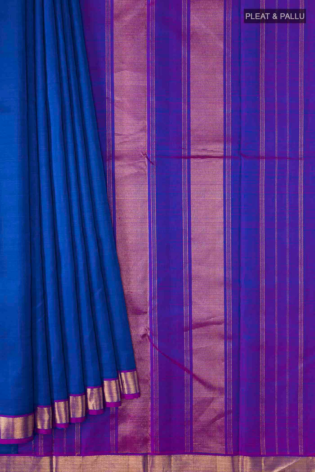 pleats pallu
