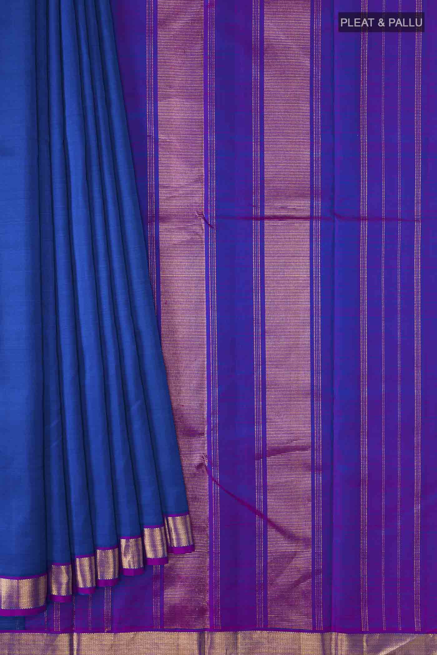 pleats pallu