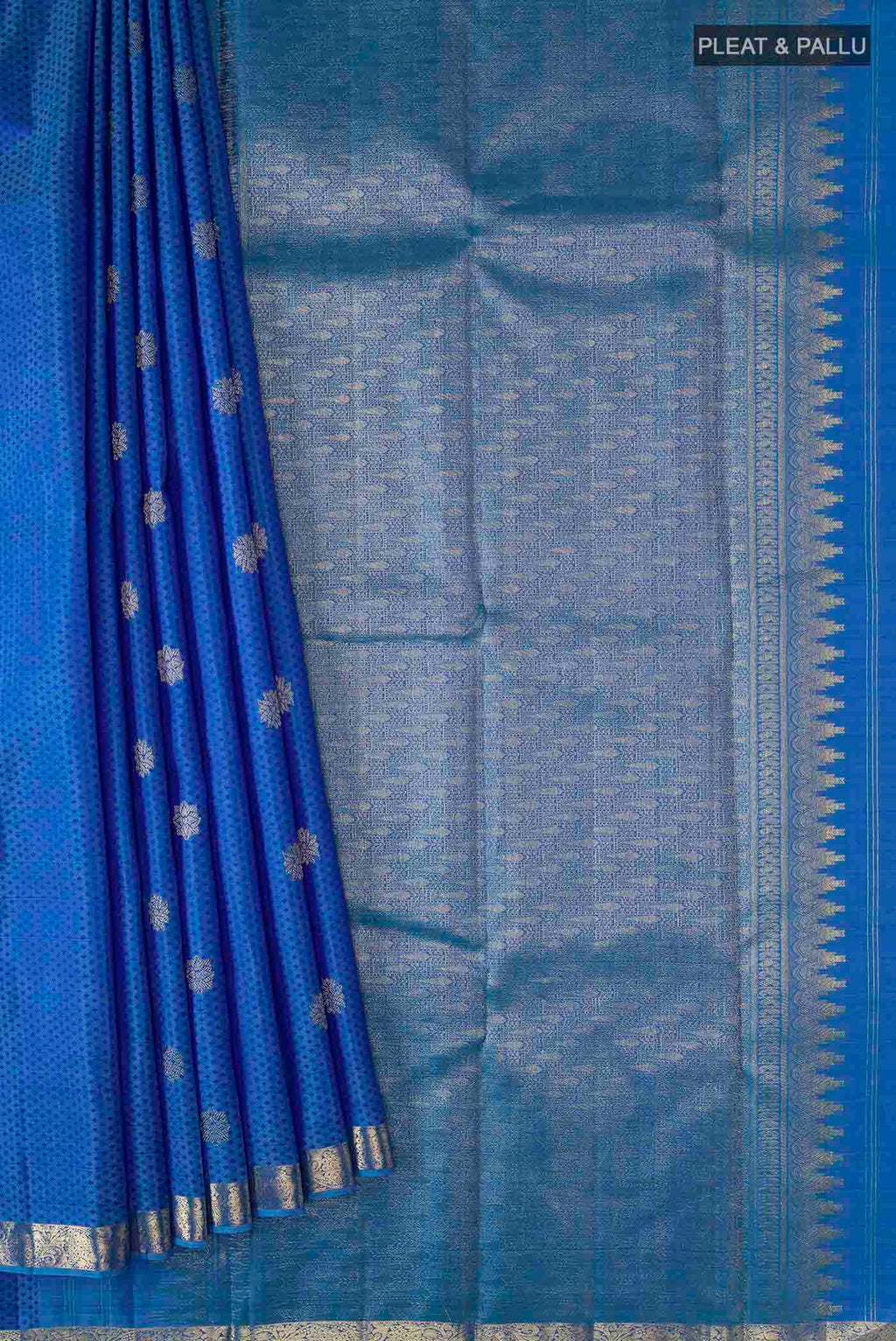 pleats pallu