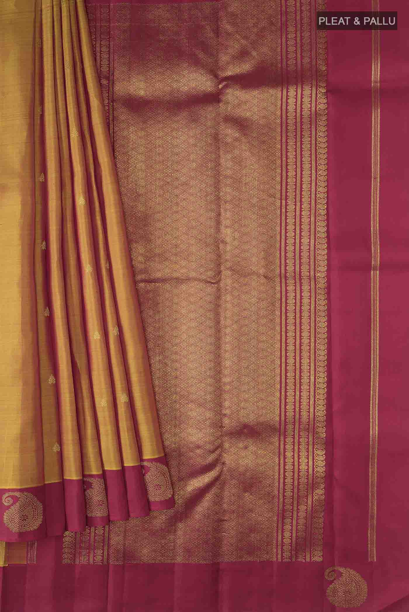 pleats pallu