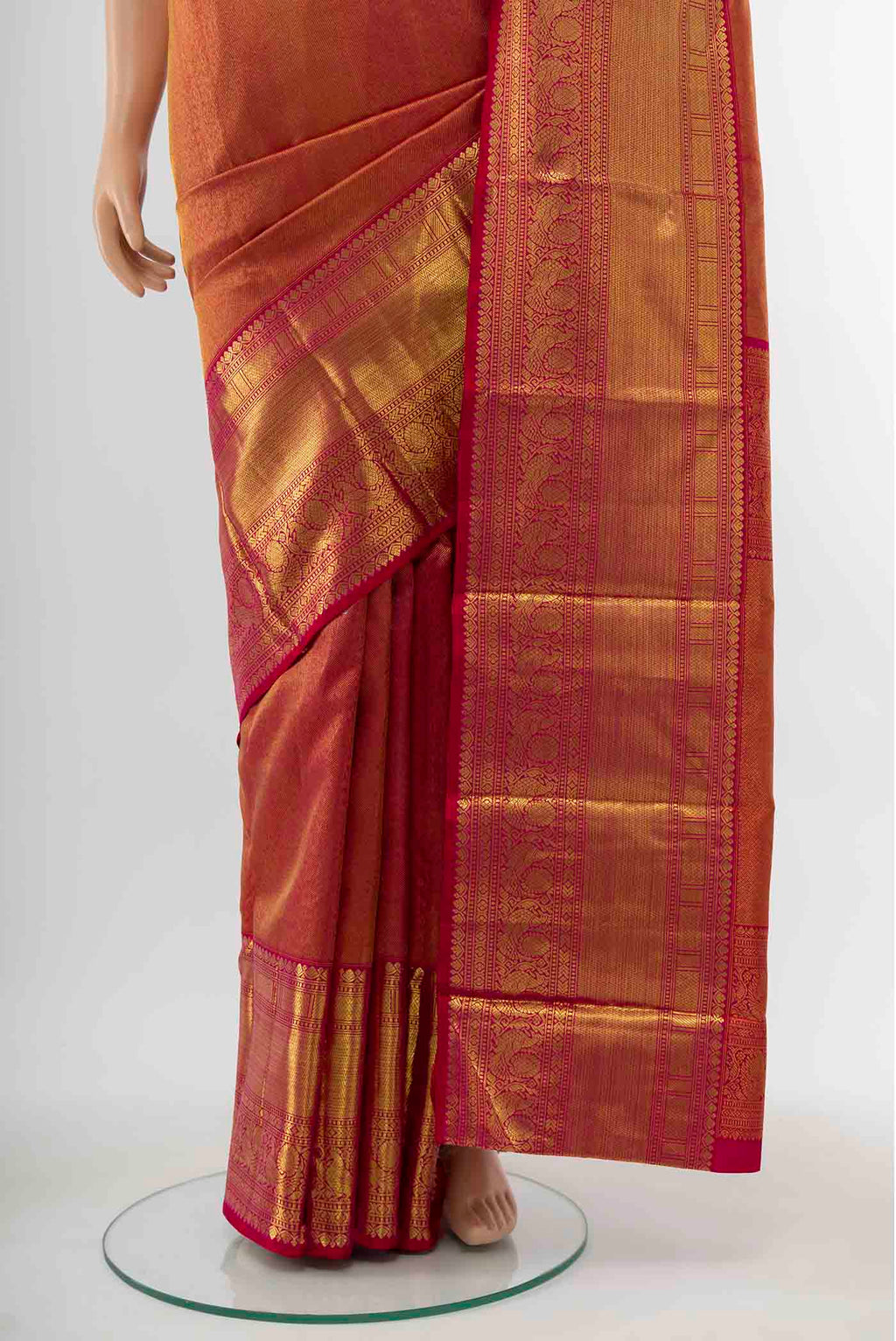 pleats pallu