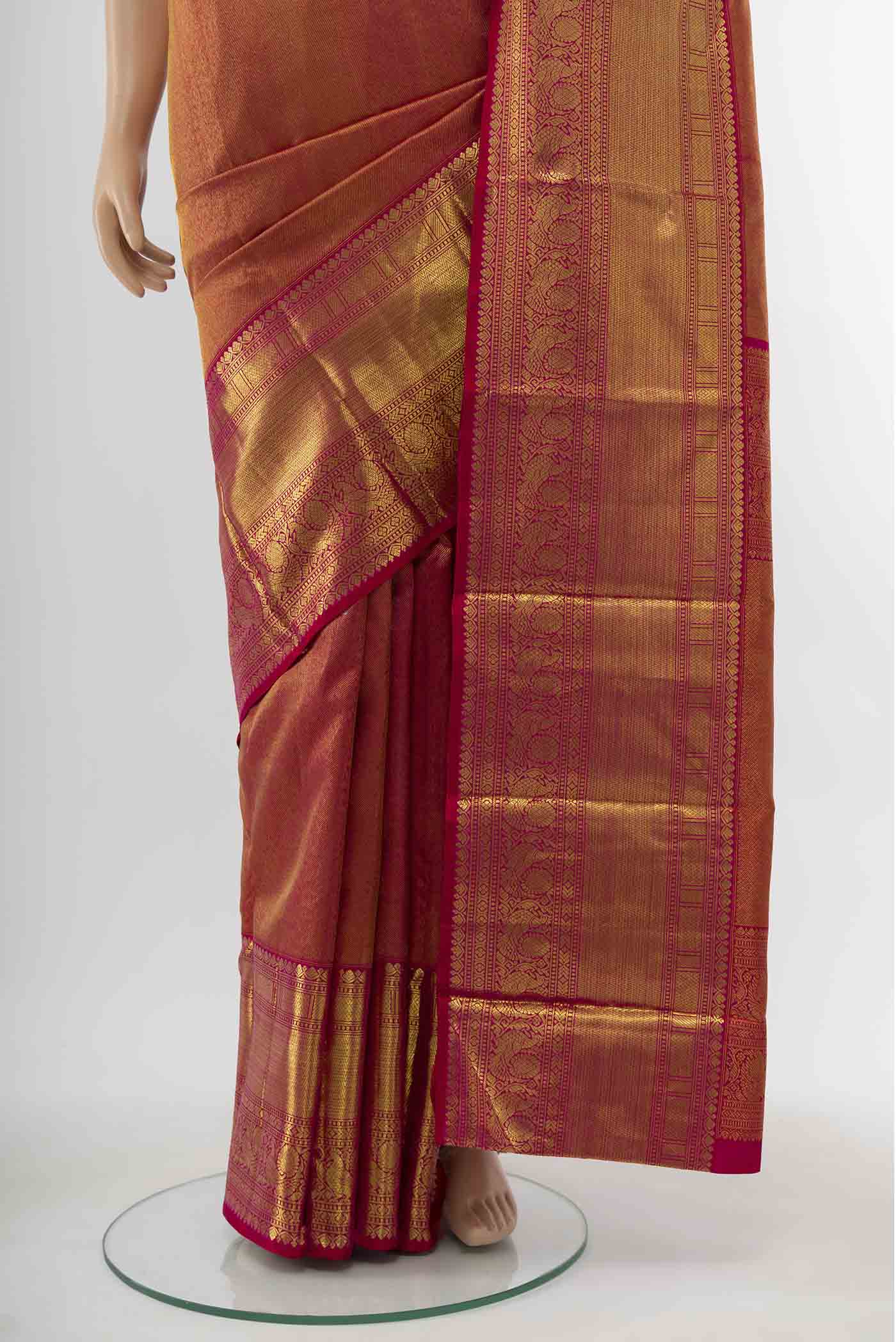pleats pallu