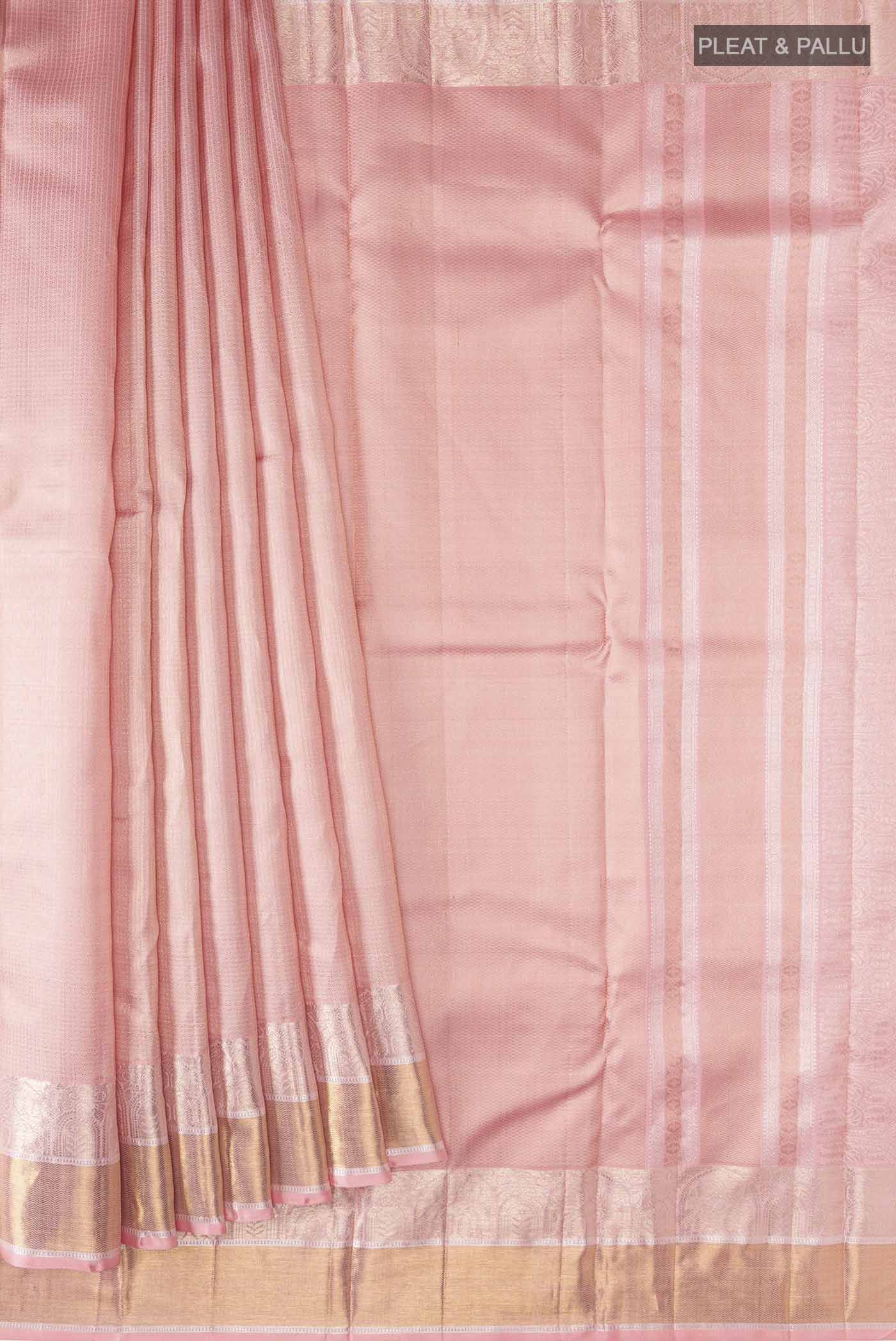 pleats pallu