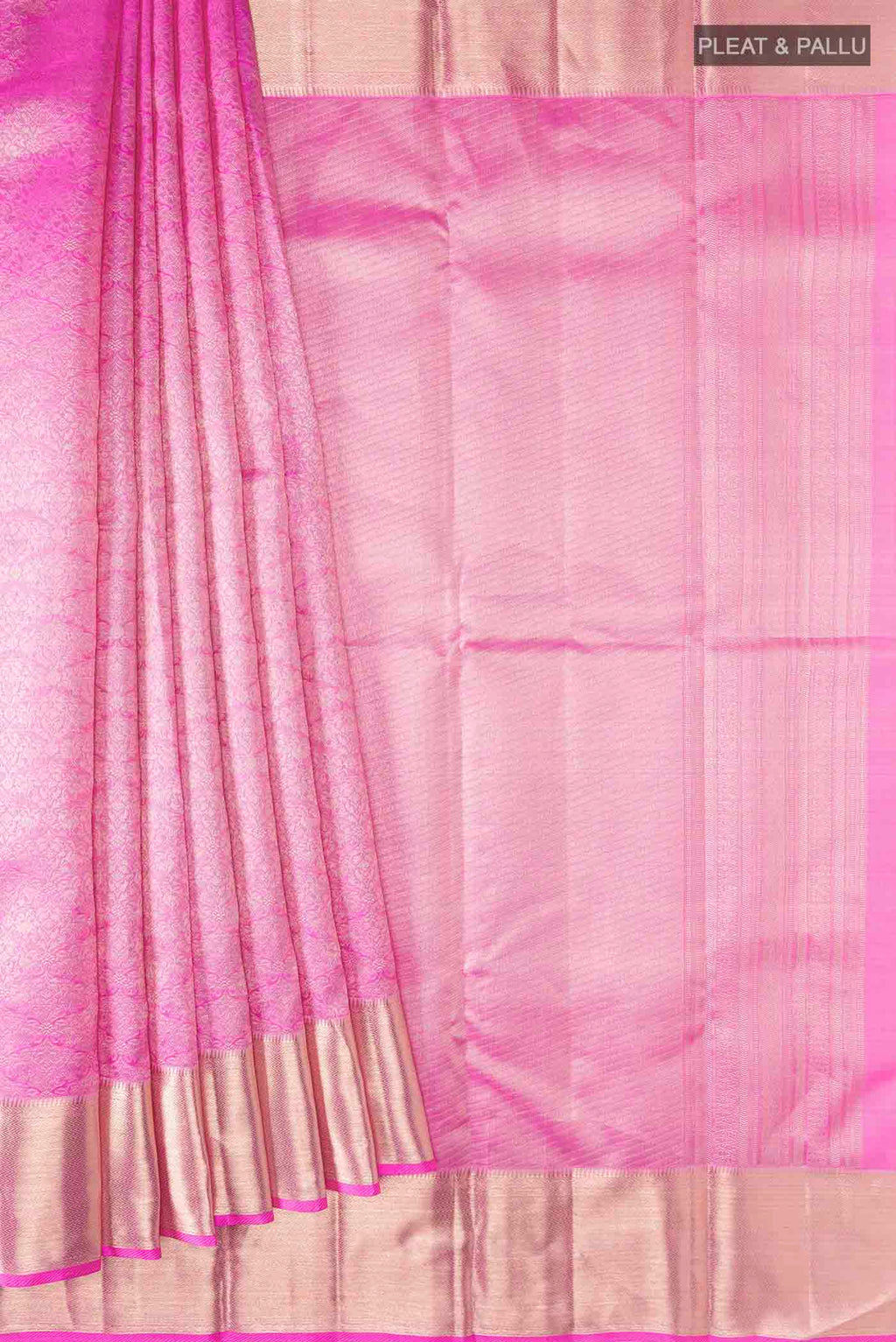 pleats pallu