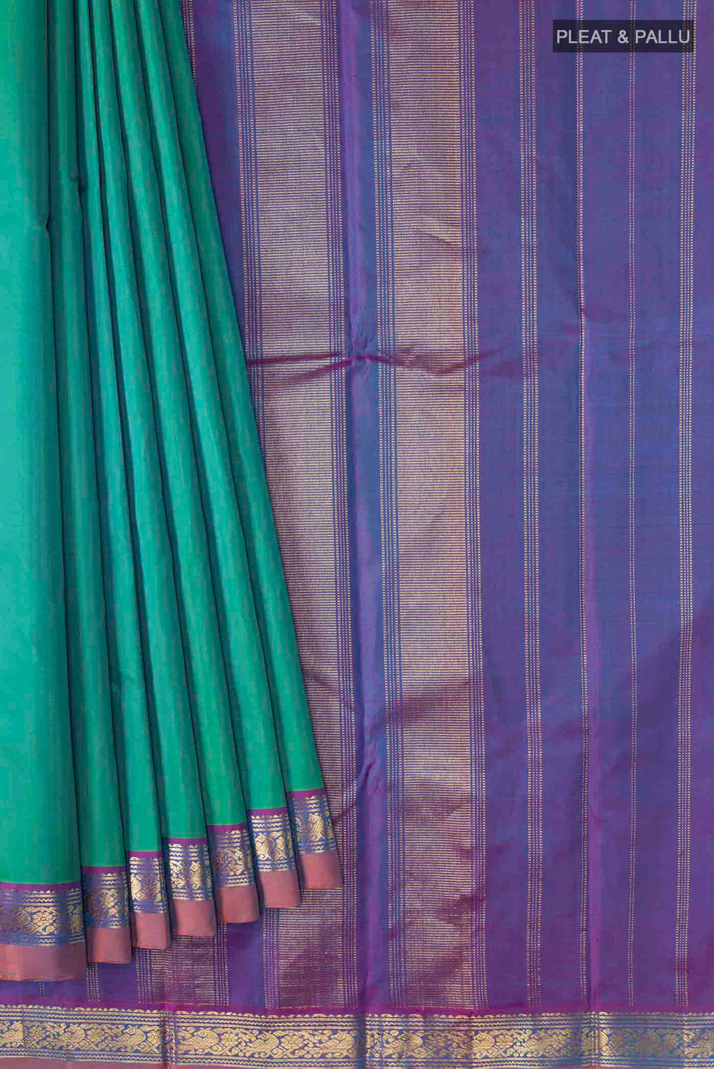 pleats pallu