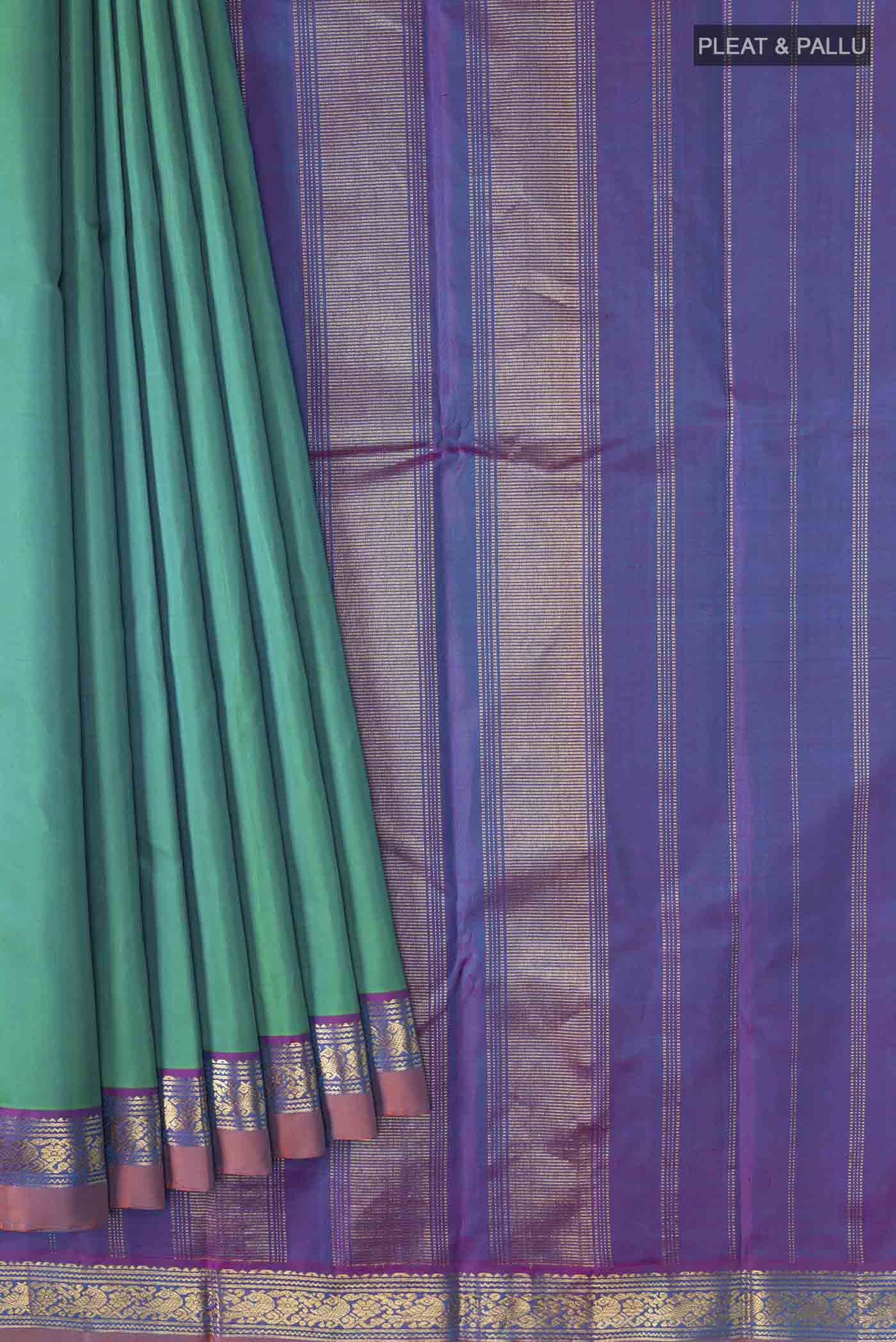 pleats pallu