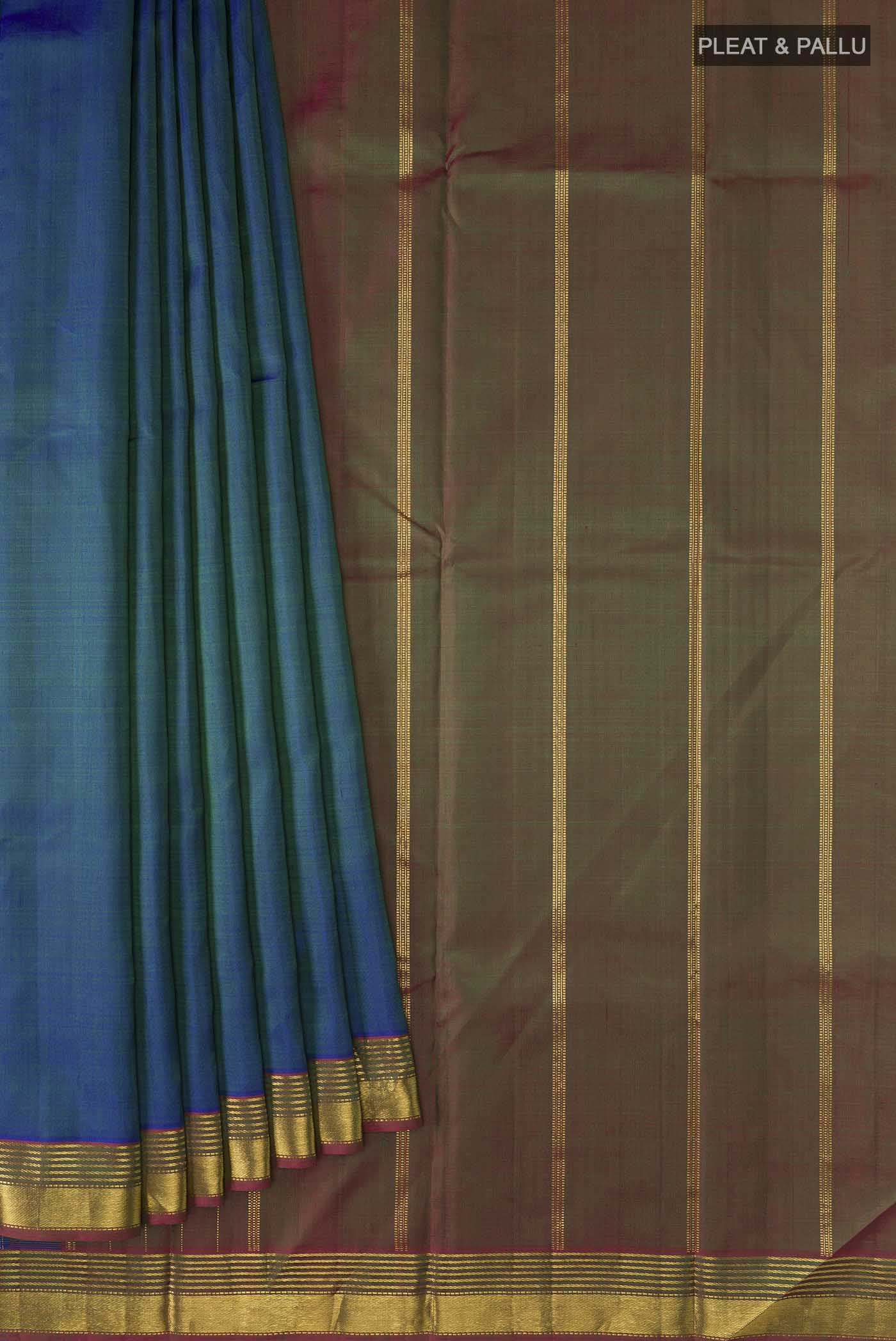 pleats pallu