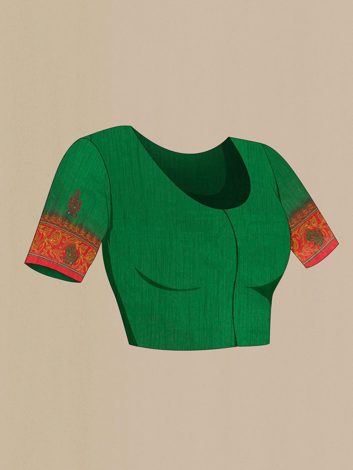 blouse closeup