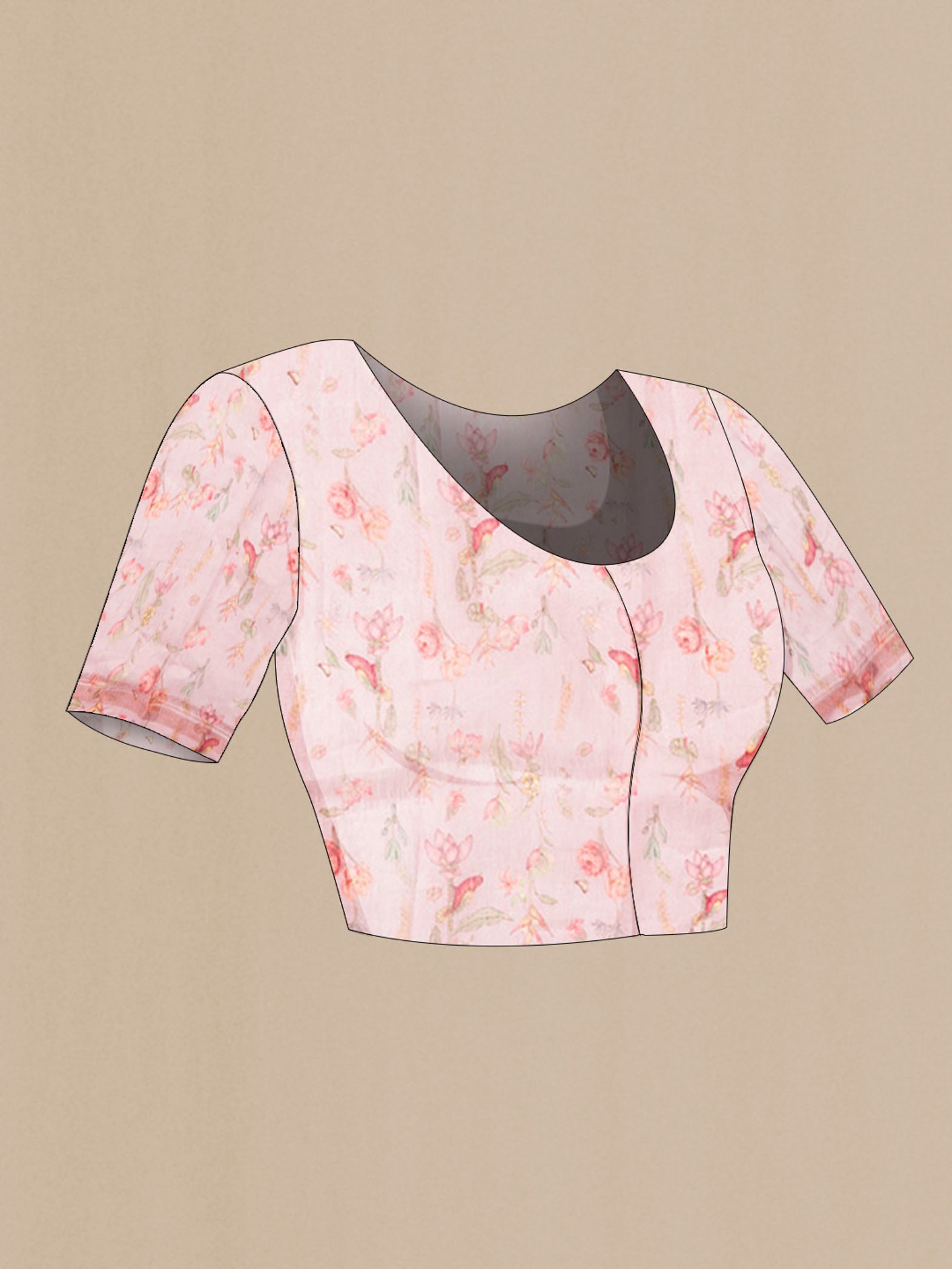 blouse closeup