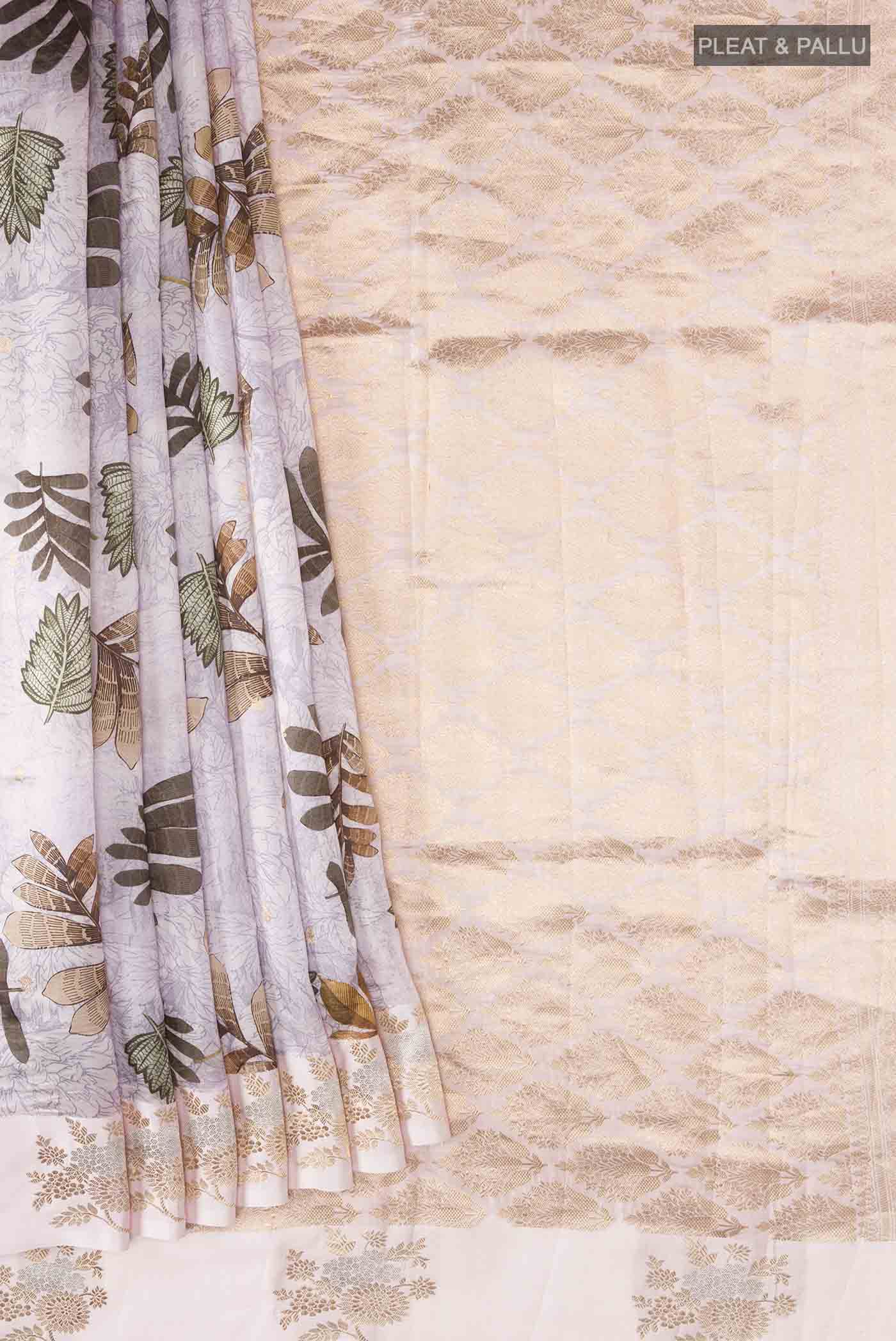 pleats pallu