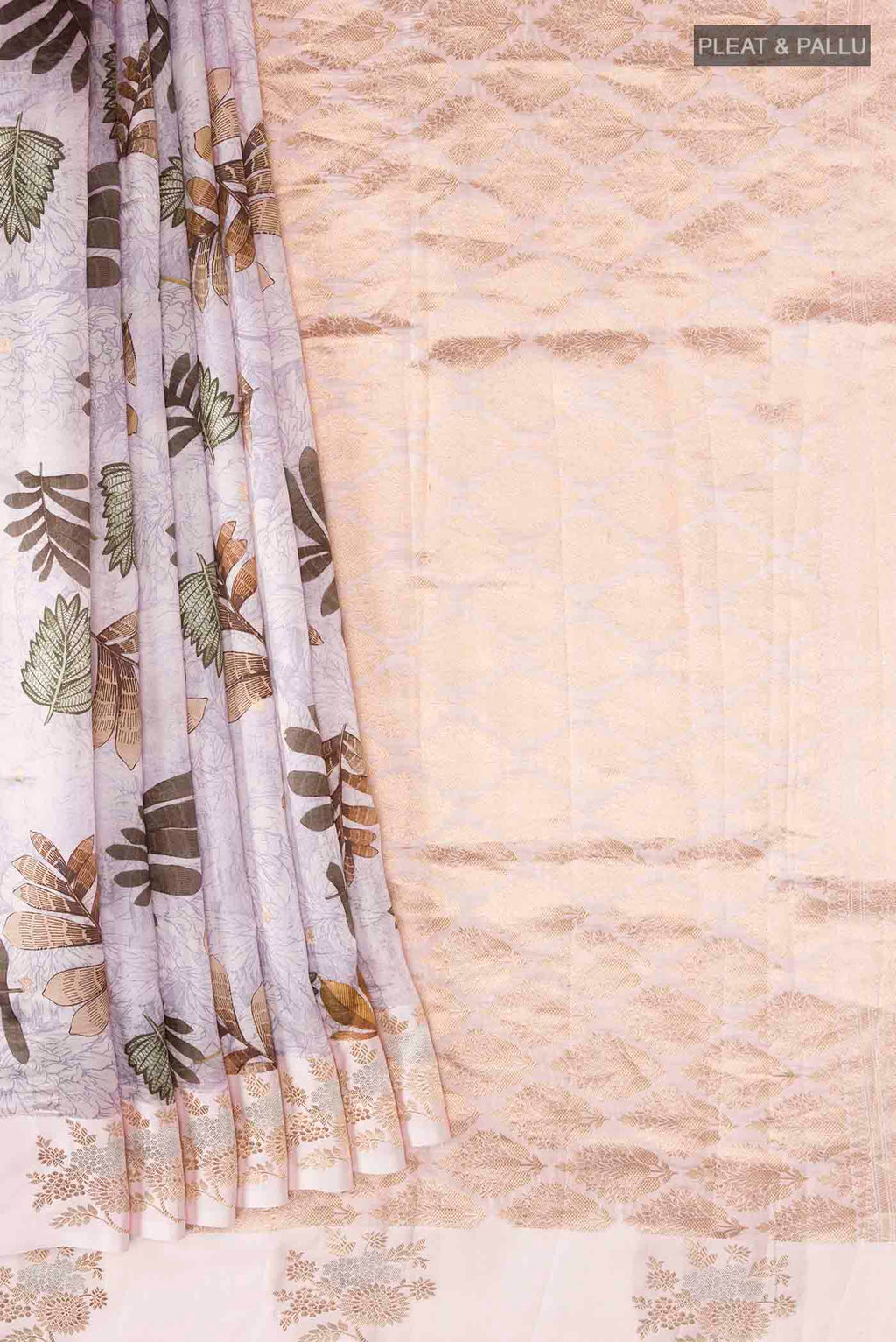 pleats pallu