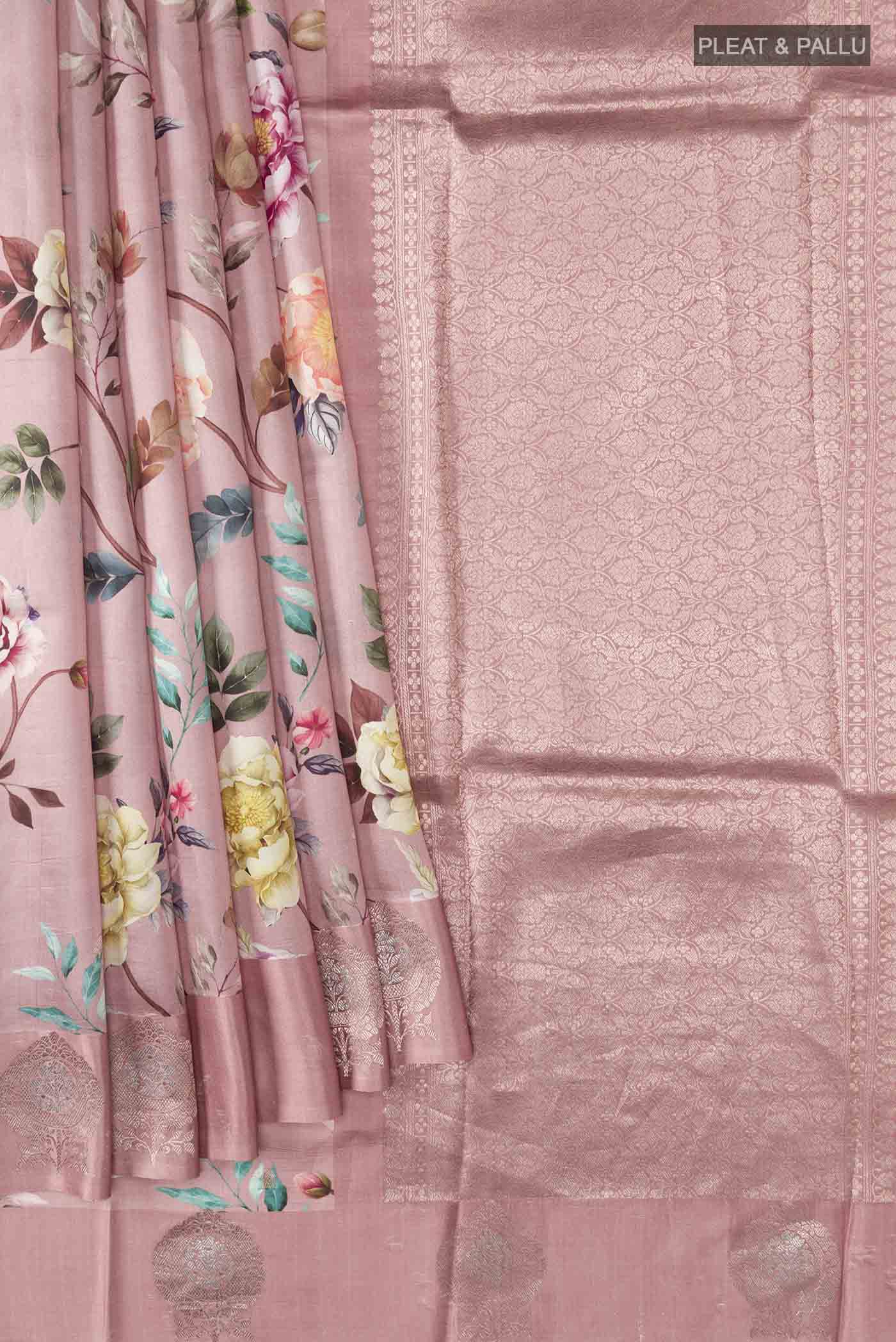 pleats pallu